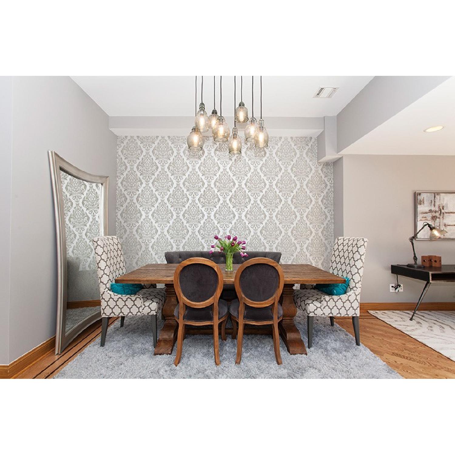 Arhaus Kensington Rectangle Extension Dining Table in Barnwood Natural - image-1