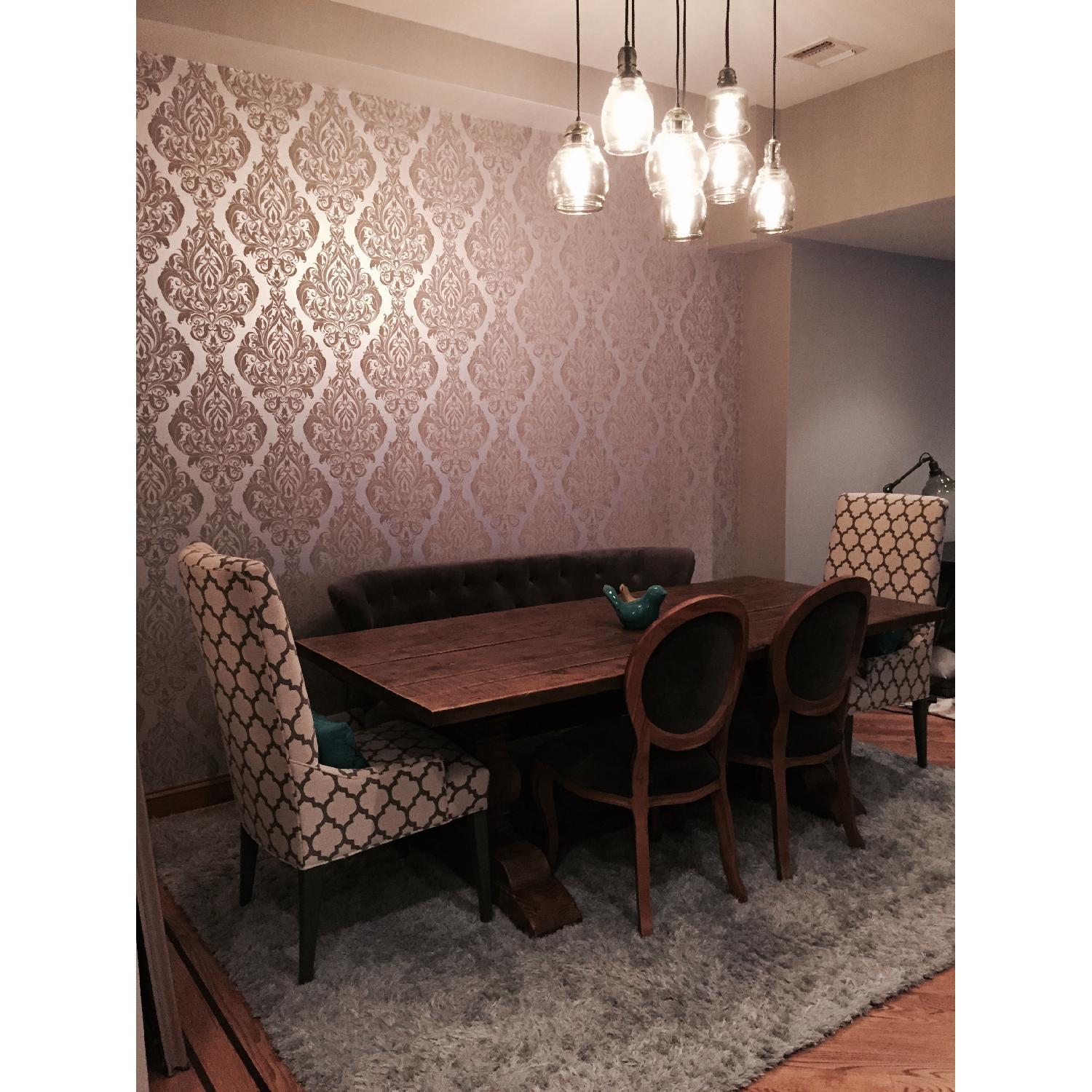 Arhaus Kensington Rectangle Extension Dining Table in Barnwood Natural - image-3