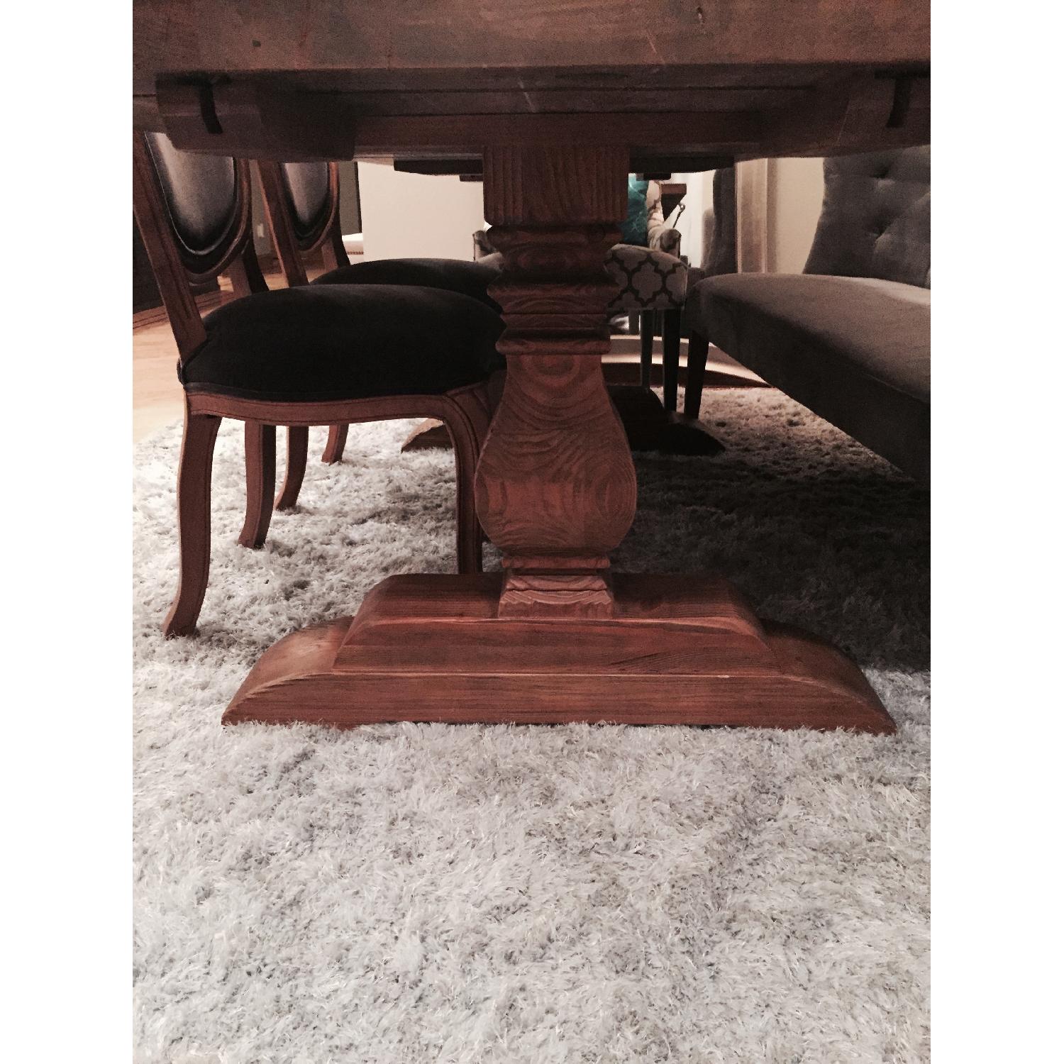 Arhaus Kensington Rectangle Extension Dining Table in Barnwood Natural - image-5