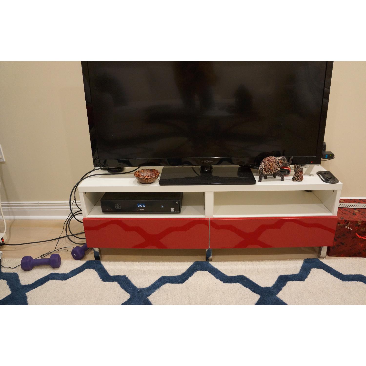 Ikea TV Stand + Coffee Table Set - image-1