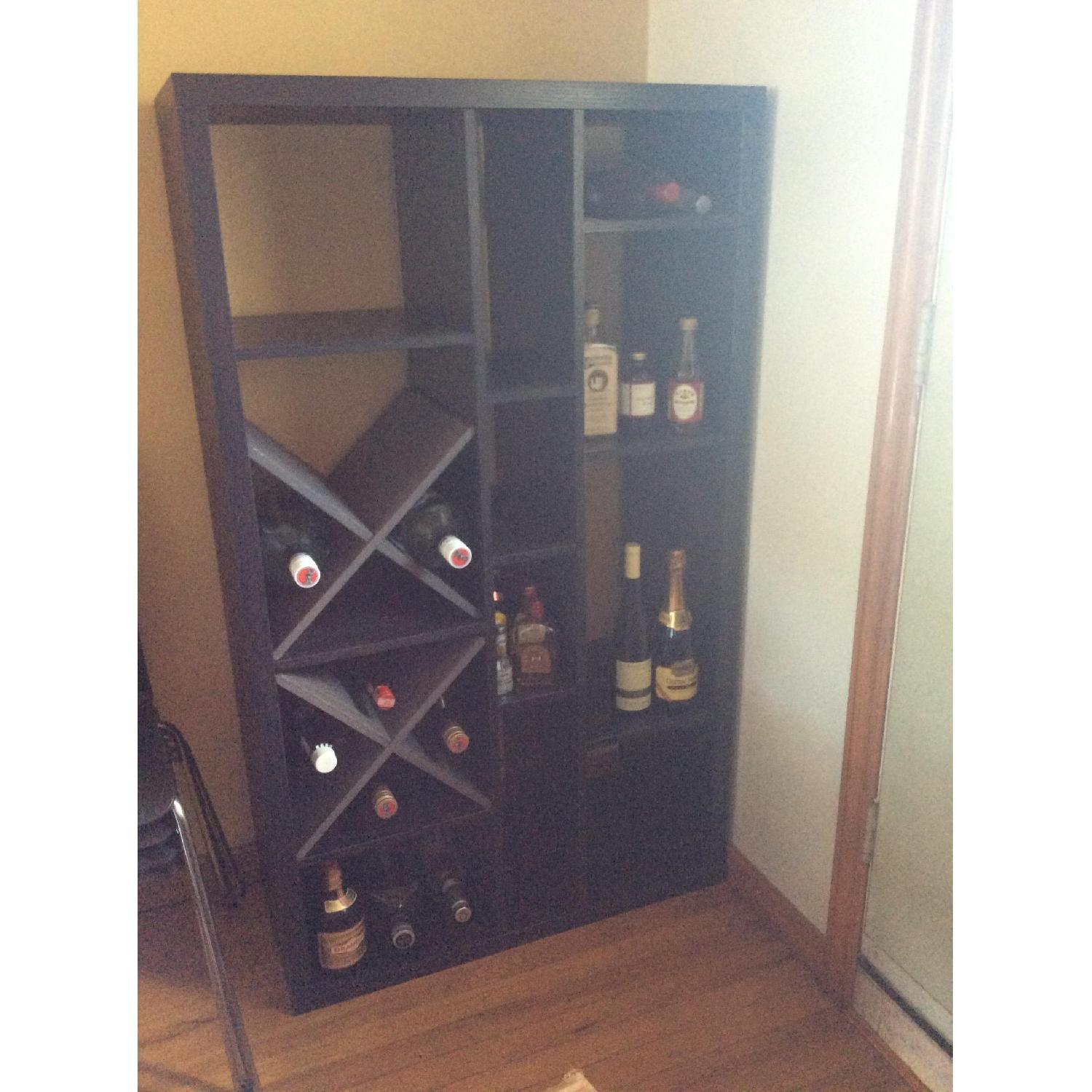 Ikea Kallax Shelf w/ 2 Wine Inserts - image-4