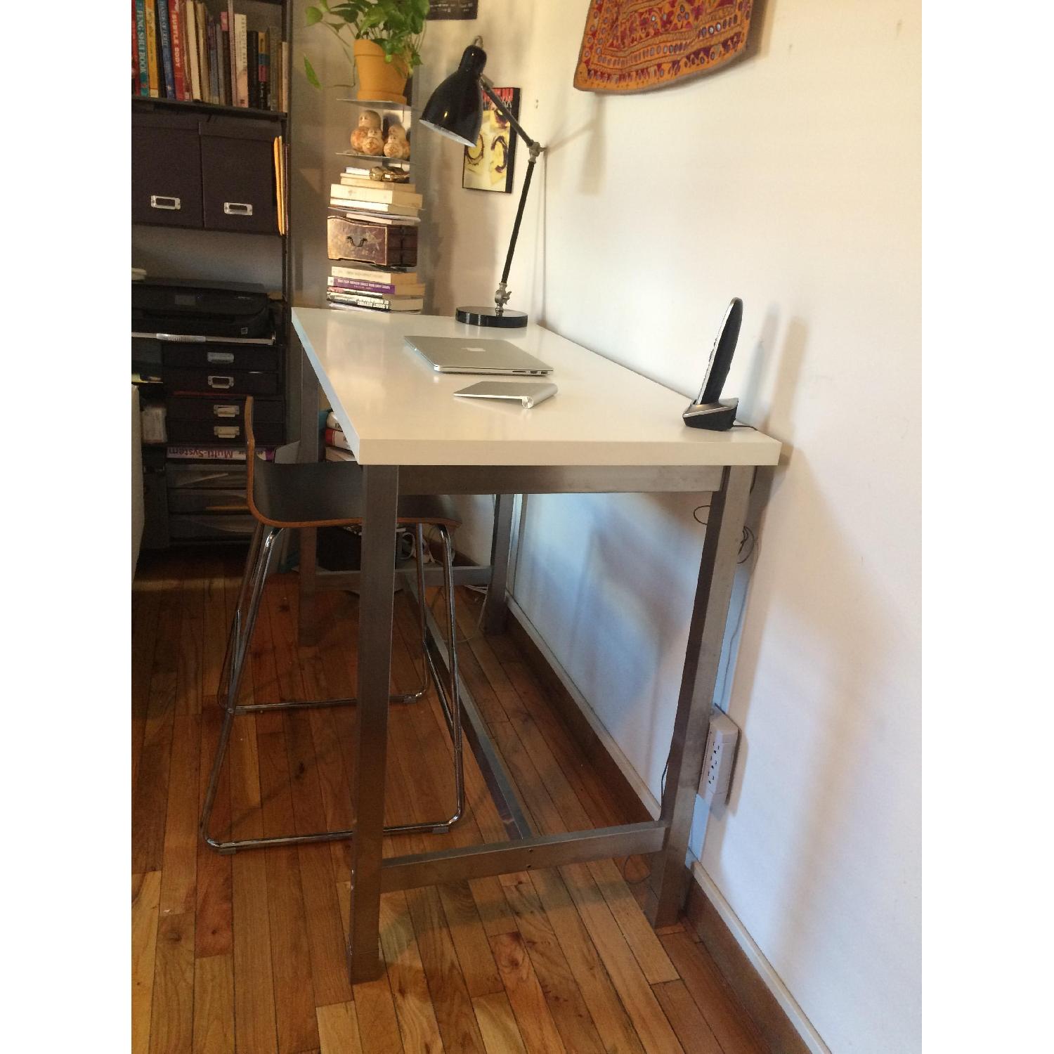 Ikea Kitchen Island/Desk & Stool - image-1