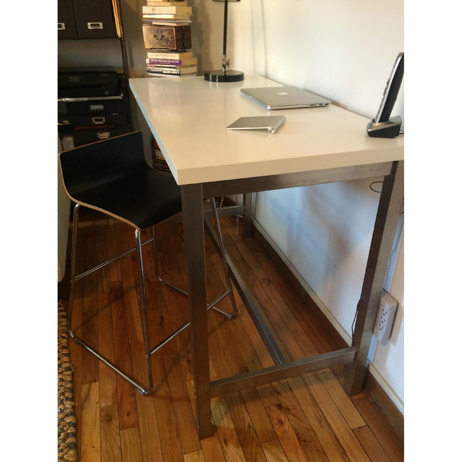 Ikea Kitchen Island/Desk & Stool - image-2