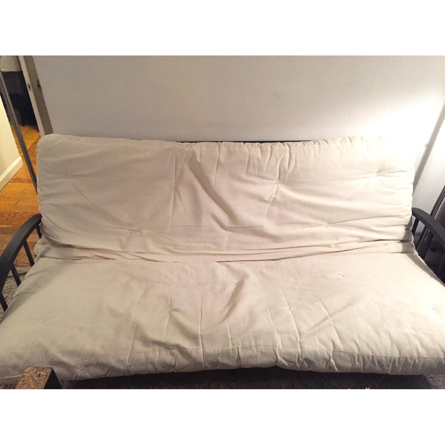 Dorel Home Products White Futon - image-1