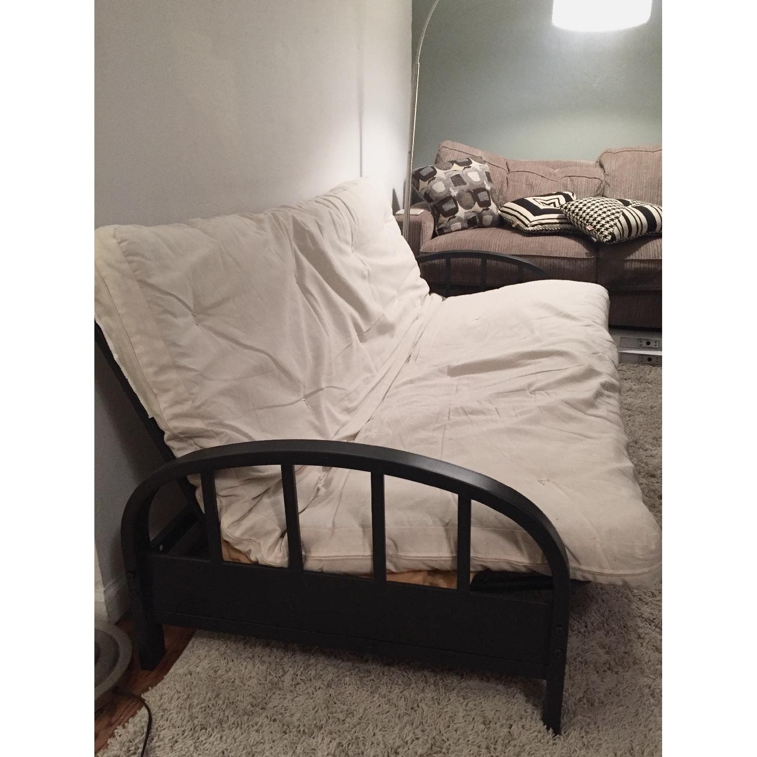 Dorel Home Products White Futon - image-2