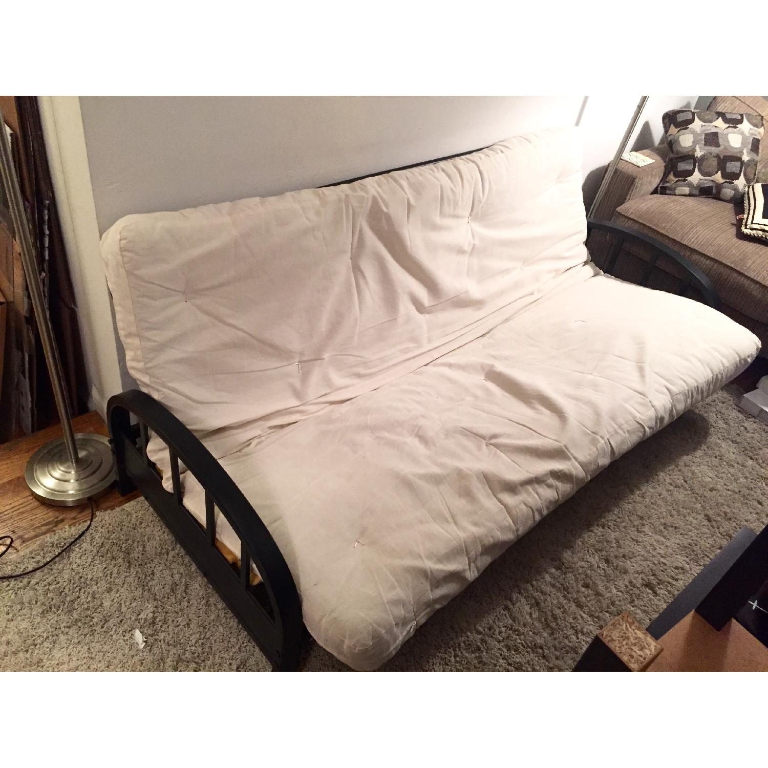 Dorel Home Products White Futon - image-3