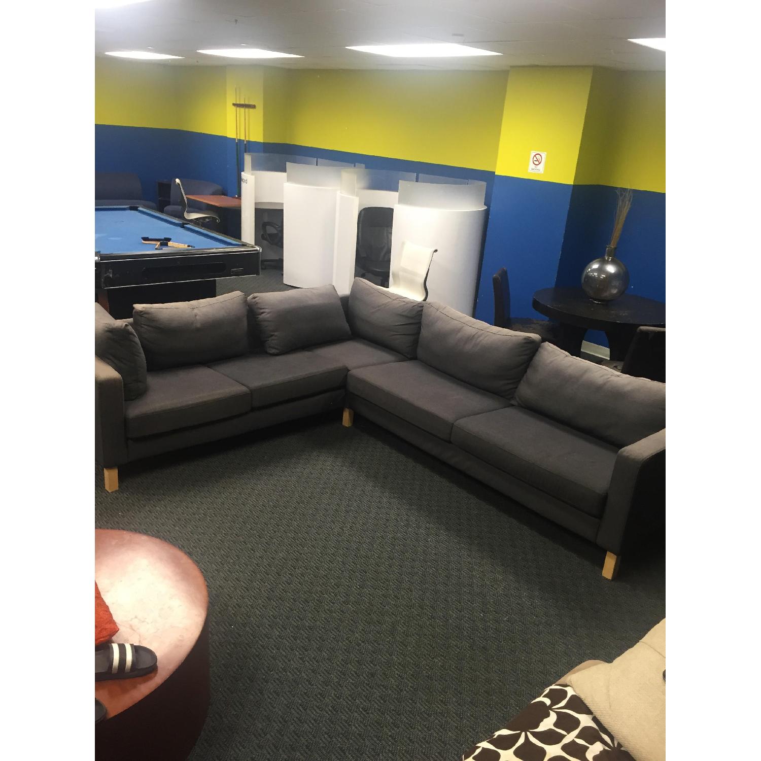 Ikea Grey Sectional Sofa - image-1