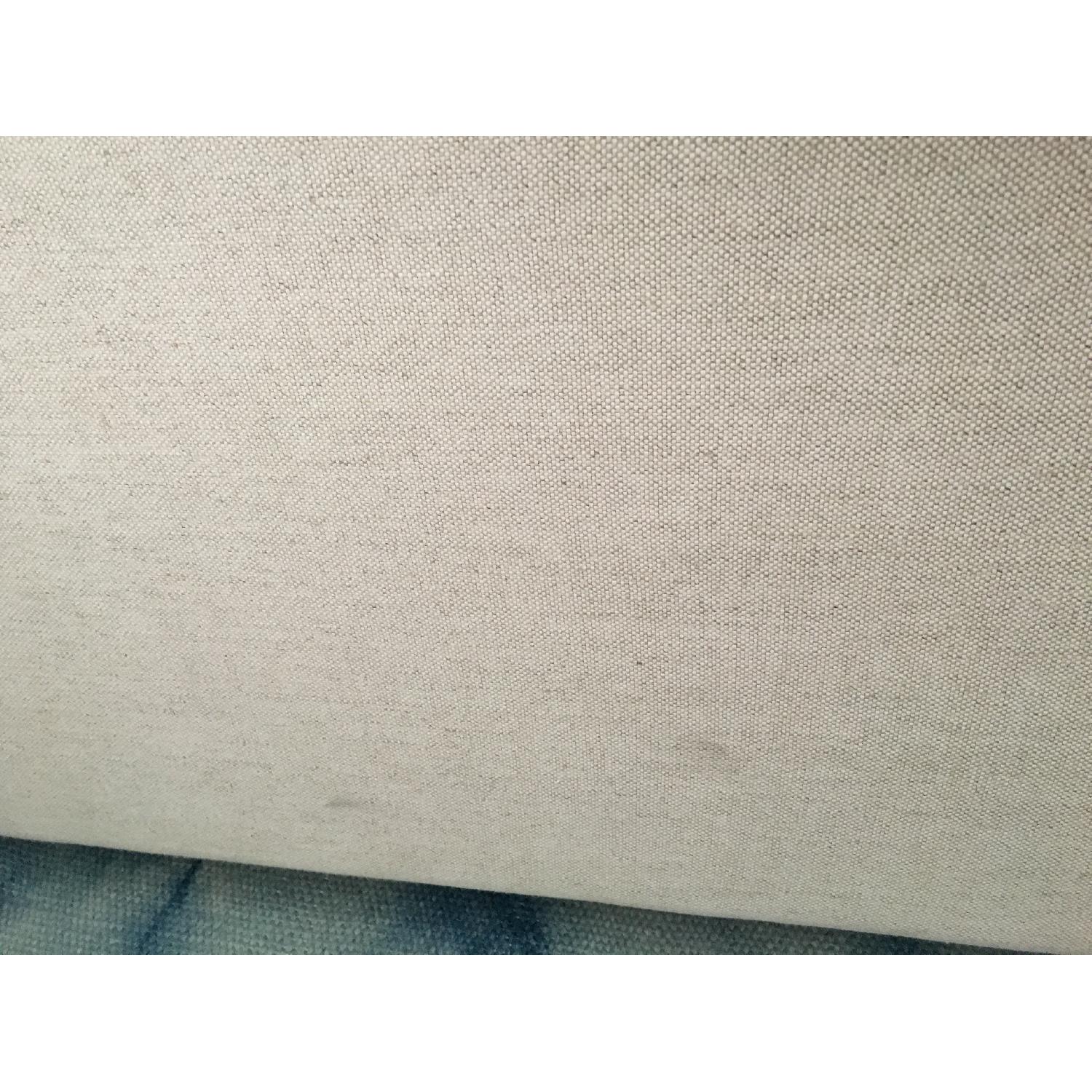 Pottery Barn Upholstered Queen Bed w/ Storage & Headboard - image-8