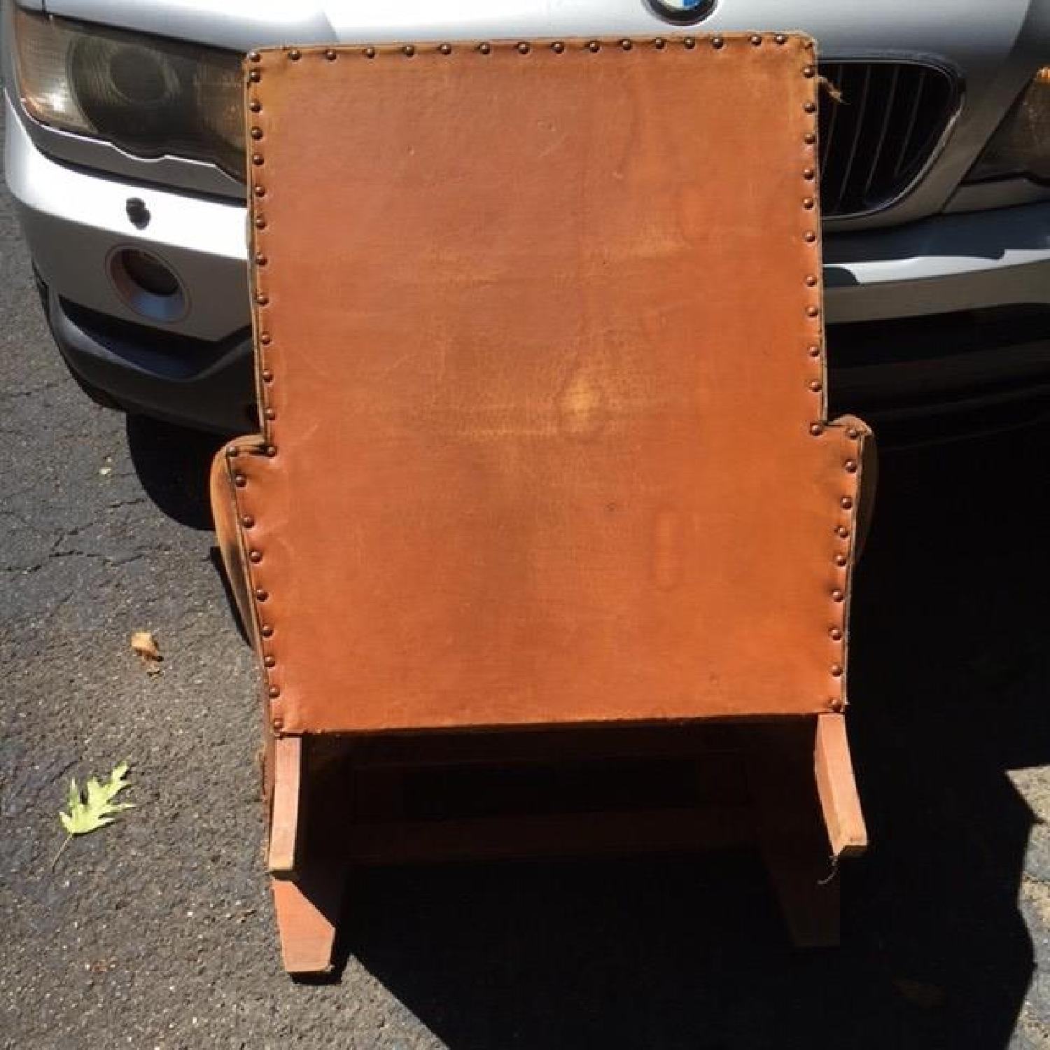 Vintage Leather Club Chair - image-2