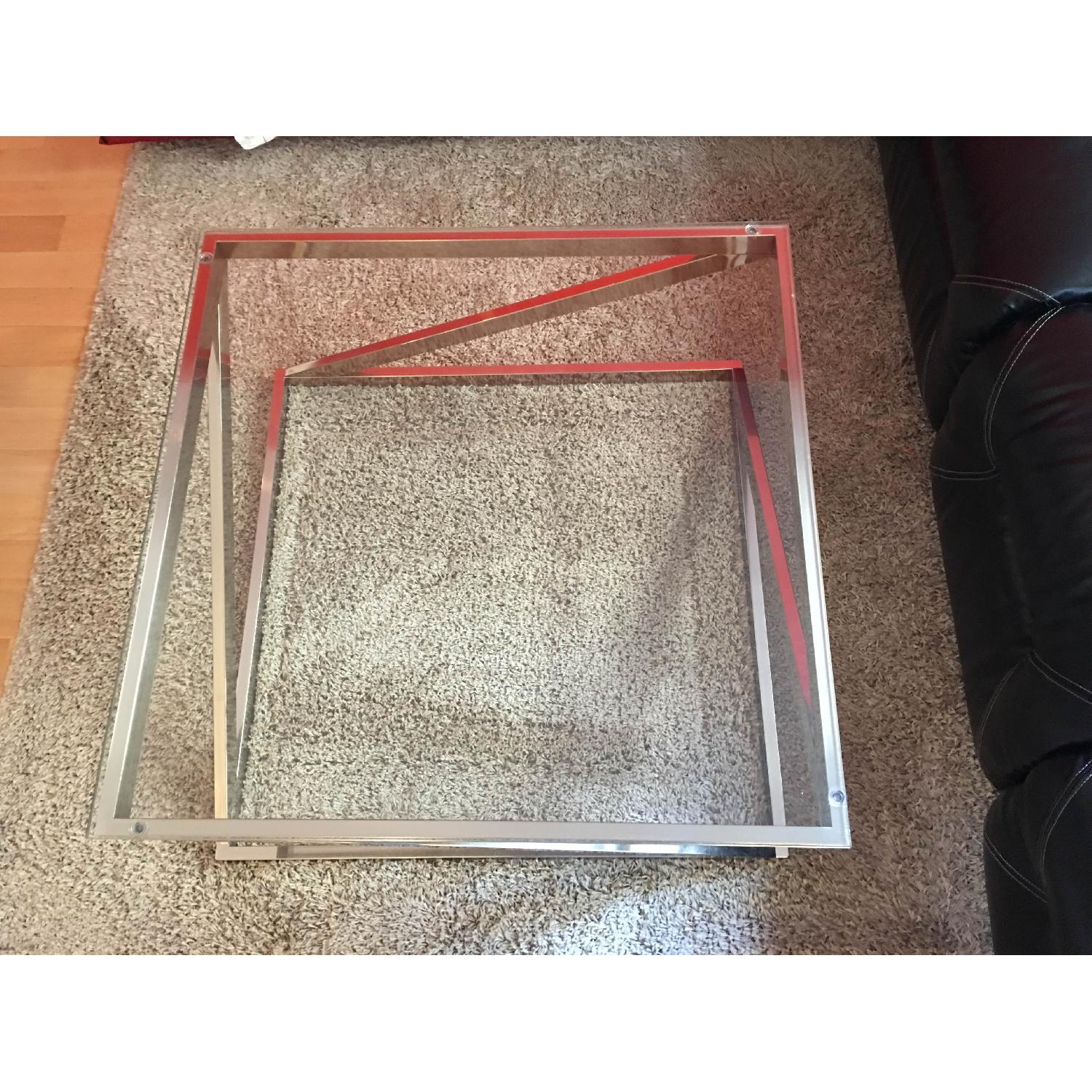 Ashley's Clear Glass Coffee Table - image-6