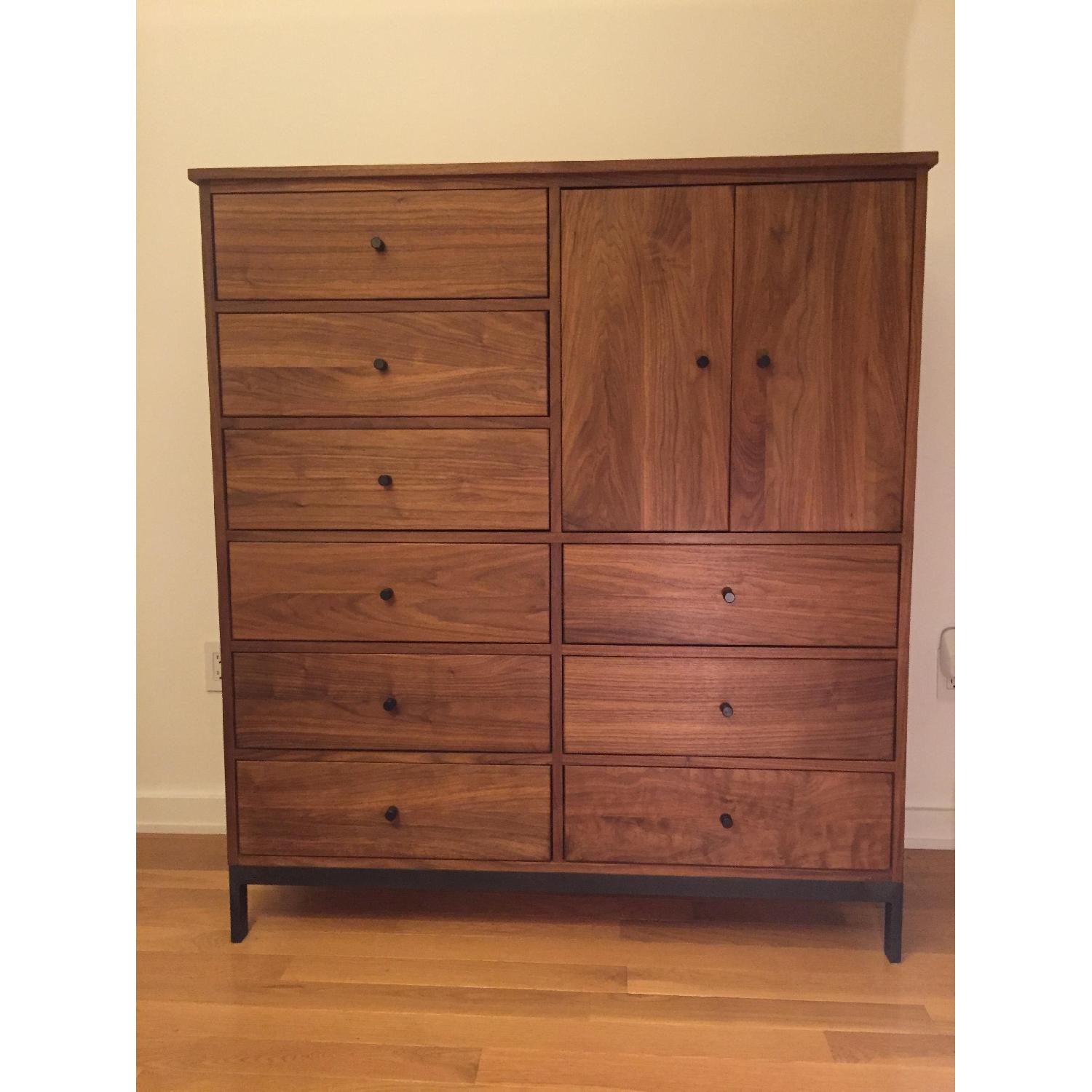 Room & Board Linear Storage Cabinet in Walnut - image-1