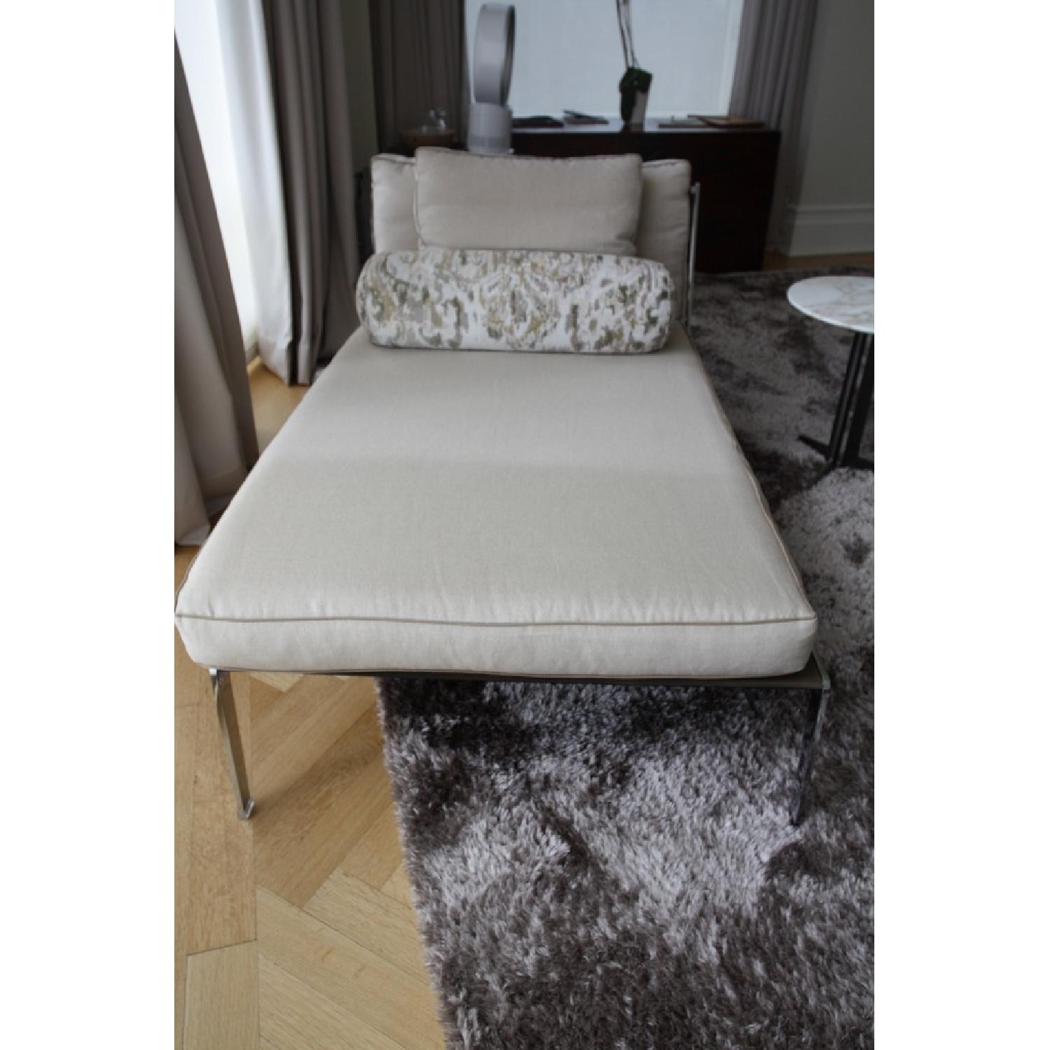 Flexform Antonio Citterio Happy Chaise Lounge - image-1