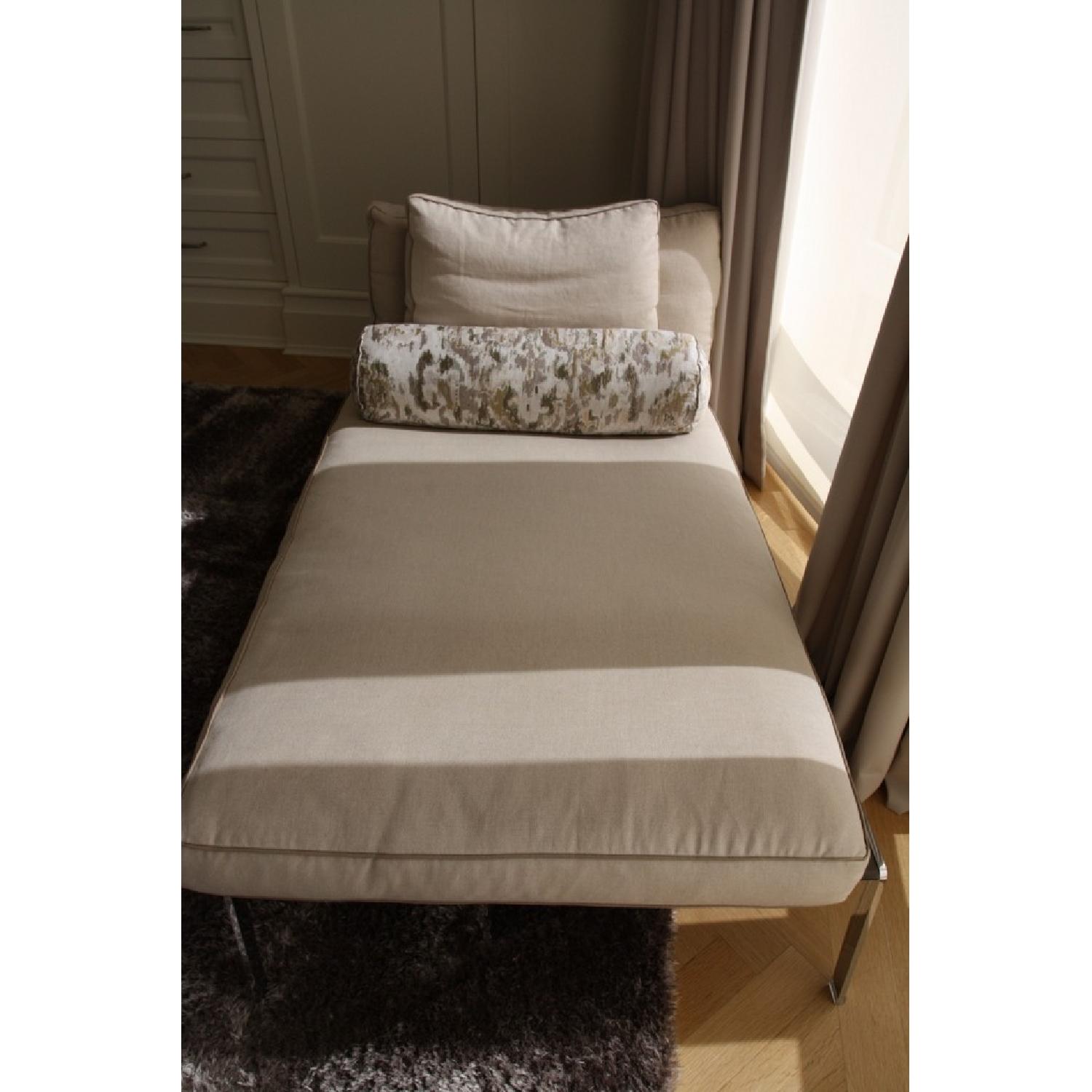 Flexform Antonio Citterio Happy Chaise Lounge - image-2