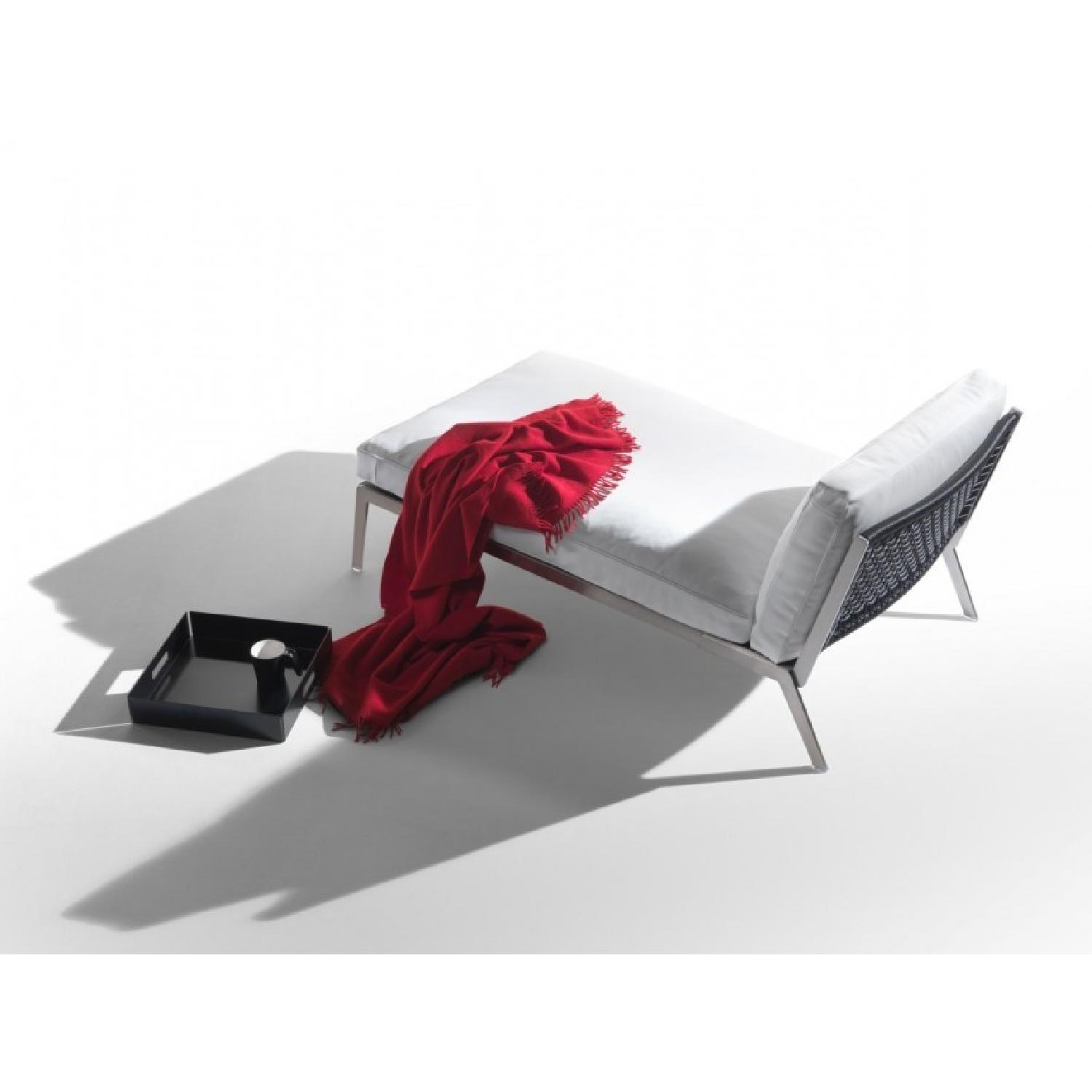 Flexform Antonio Citterio Happy Chaise Lounge - image-3