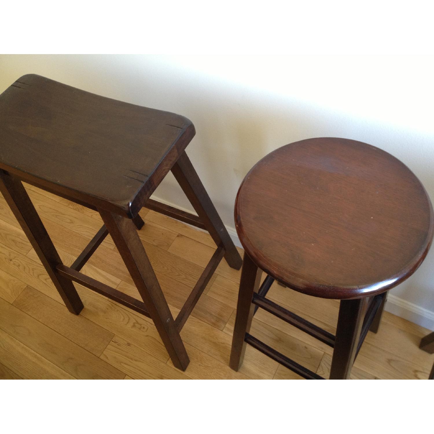 Solid Wood Bar Stools - image-3