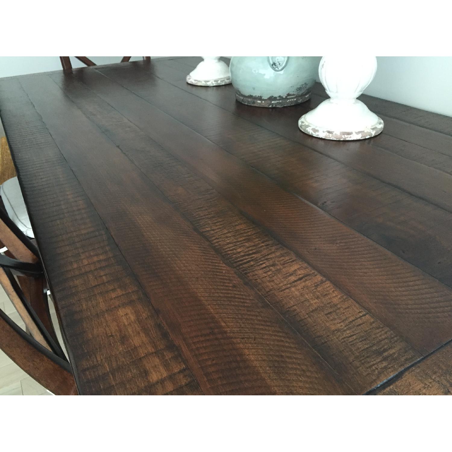 Pottery Barn Sumner Extending Dining Table w/ 4 Chairs - image-4