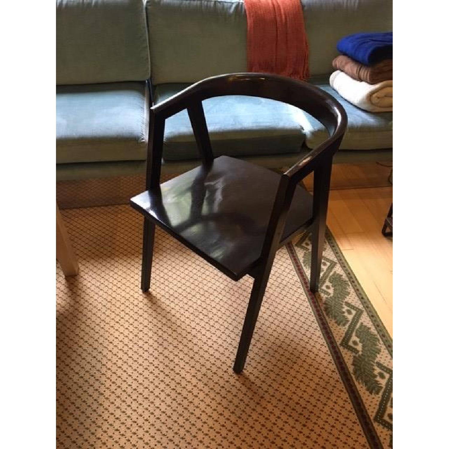 Mid-Century Wooden Dining Chairs - image-1