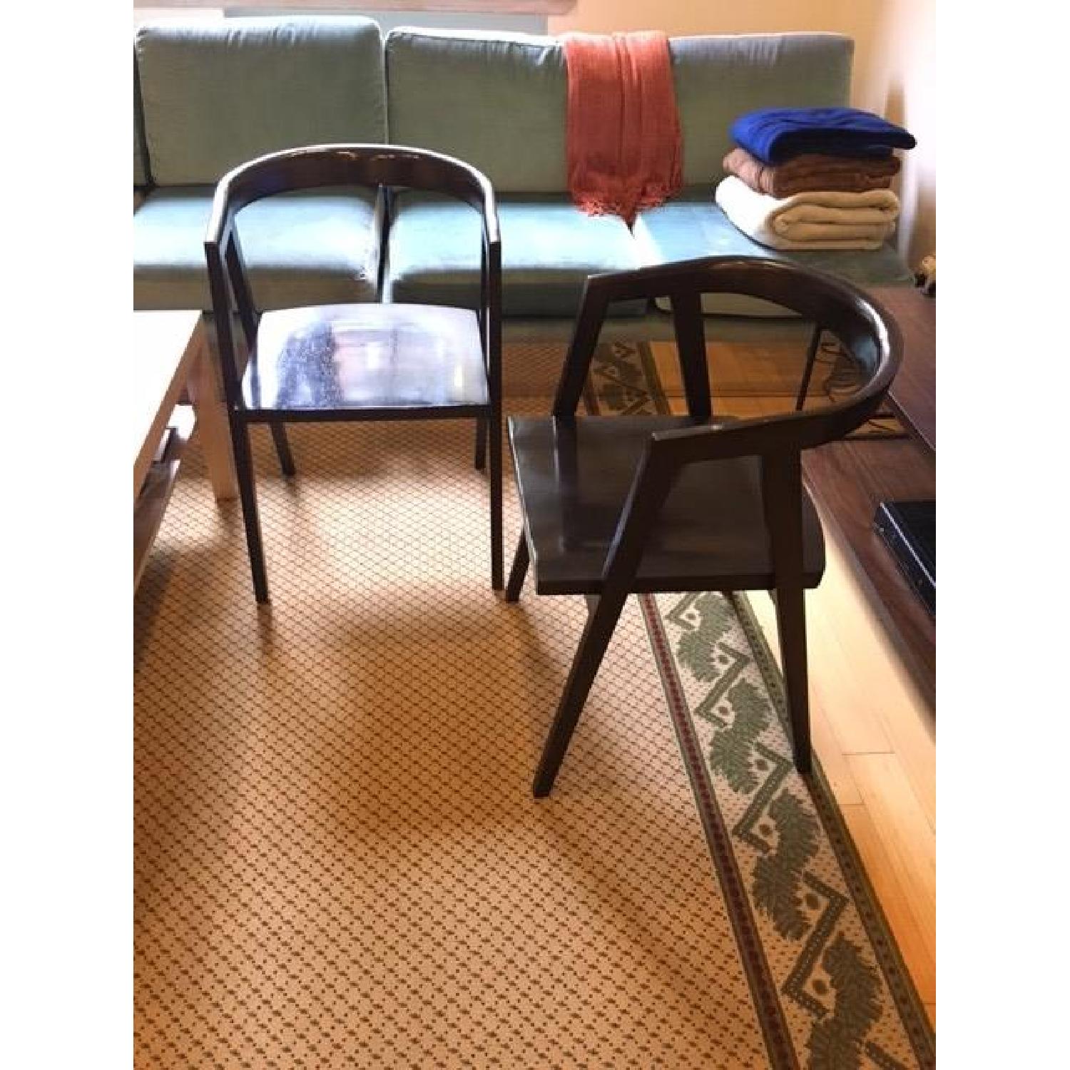 Mid-Century Wooden Dining Chairs - image-2