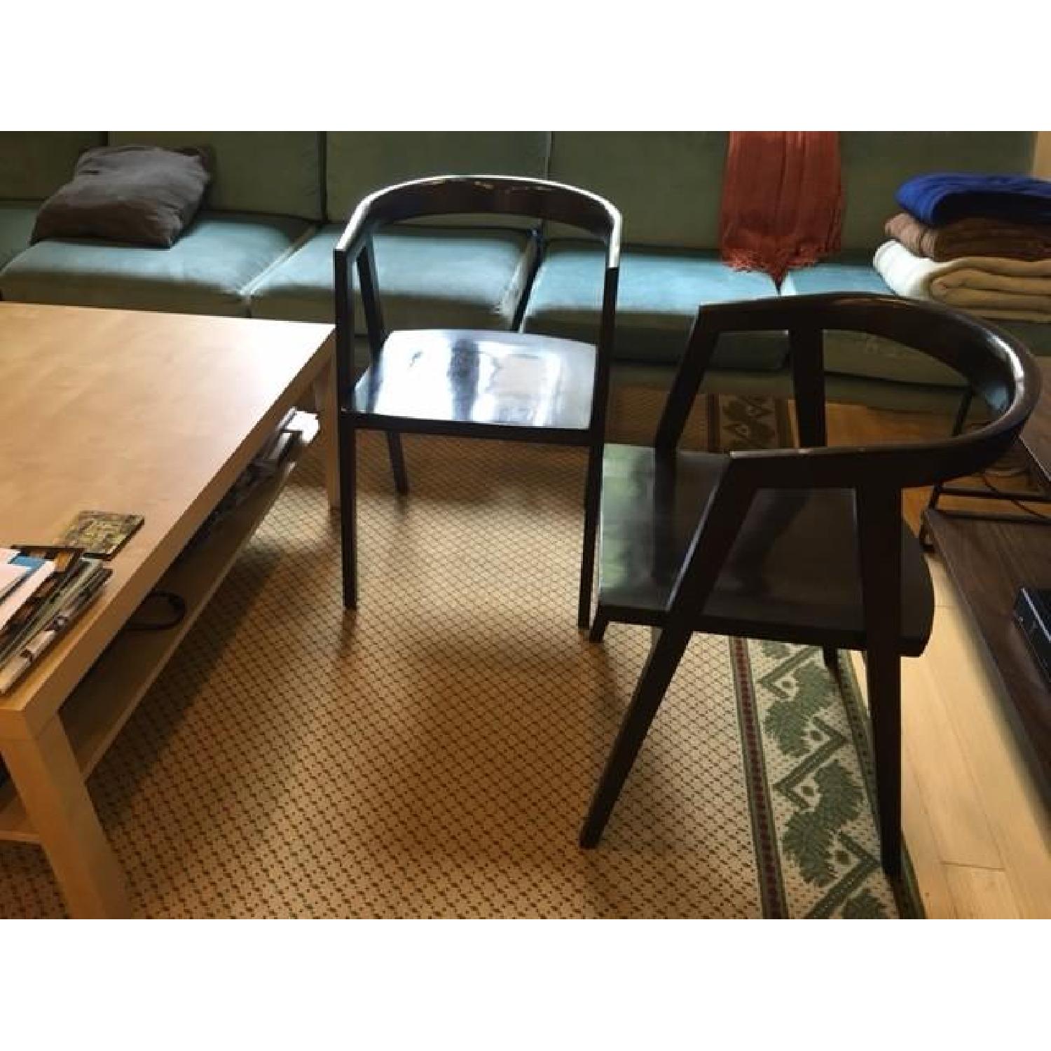 Mid-Century Wooden Dining Chairs - image-3