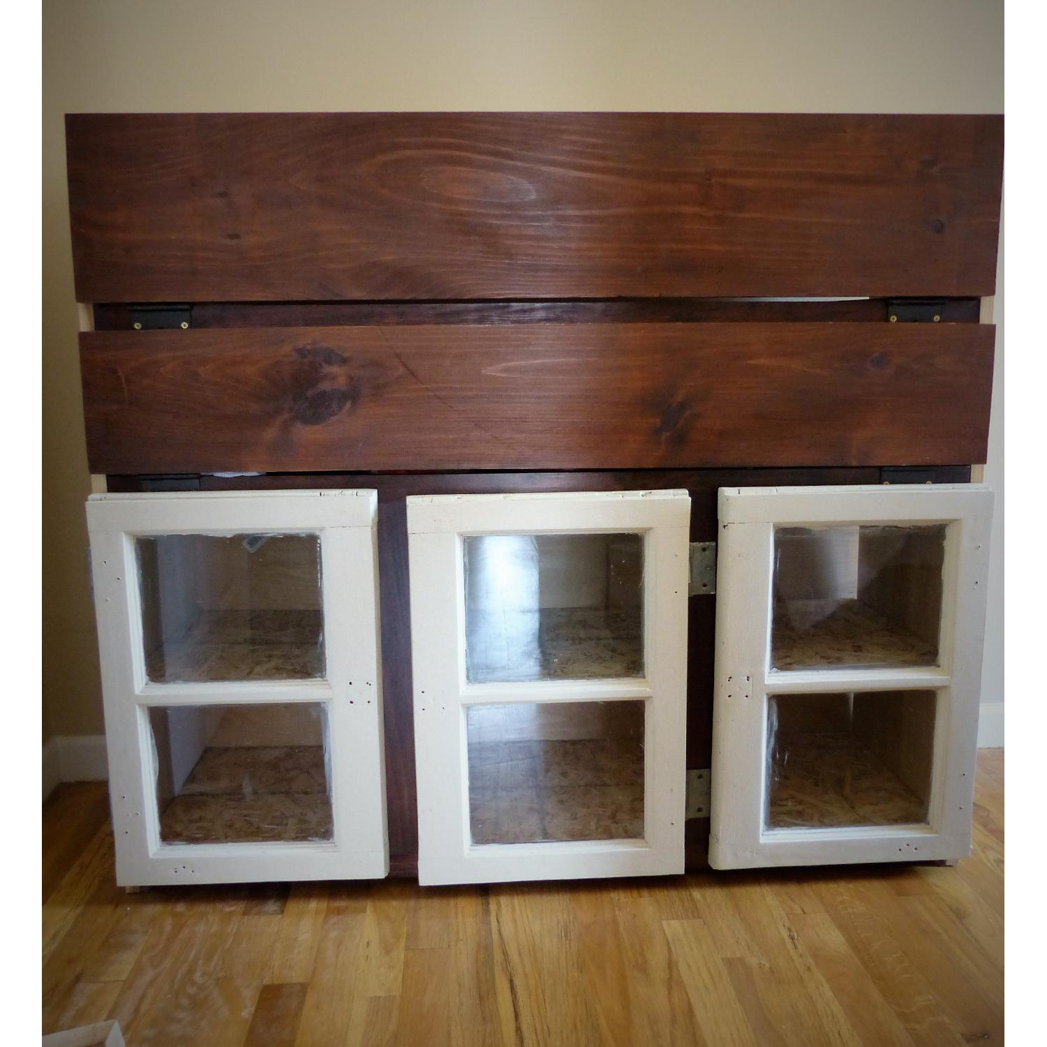 Handmade Wooden Wardrobe - image-1