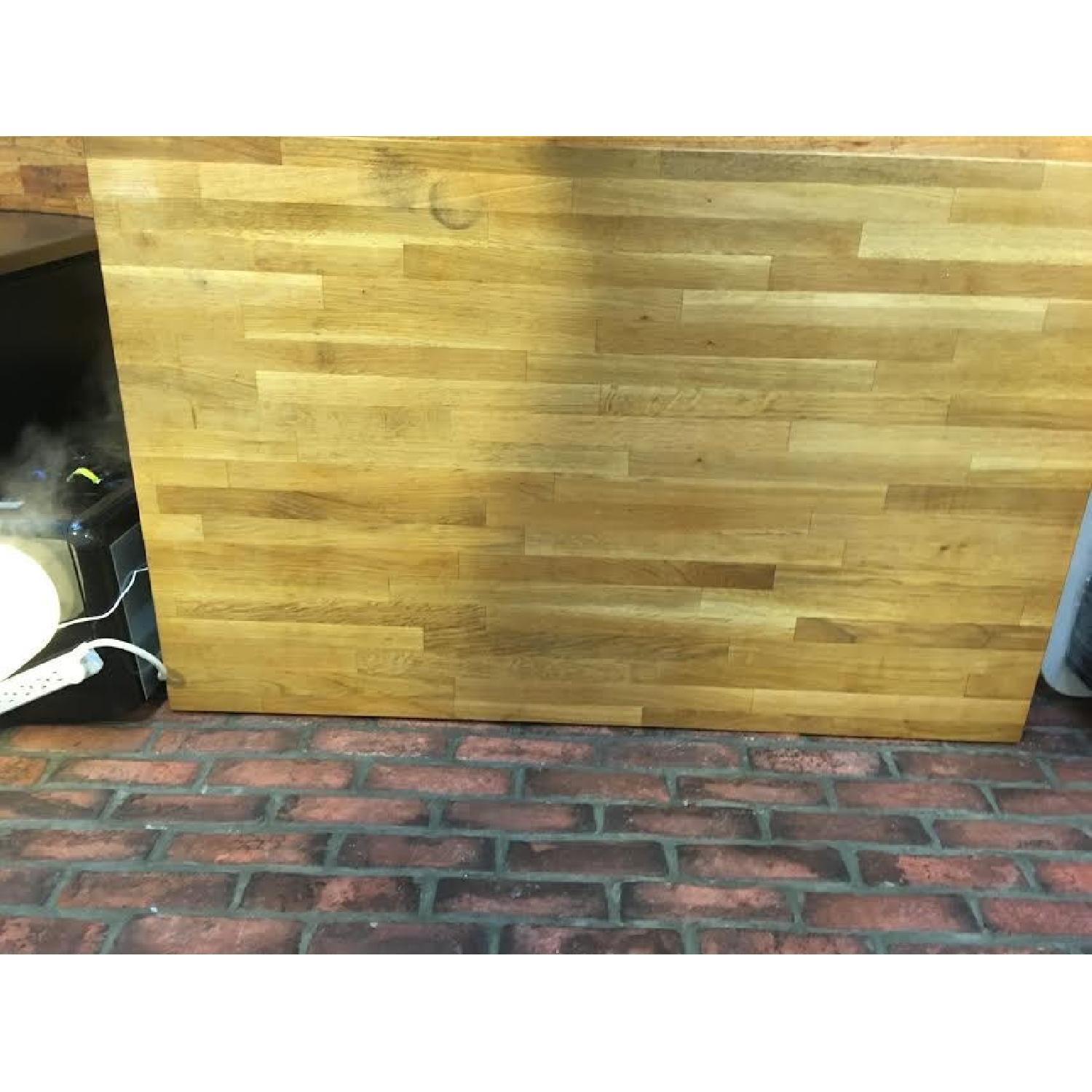 Ikea Stenstorp White Oak Kitchen Island - image-5