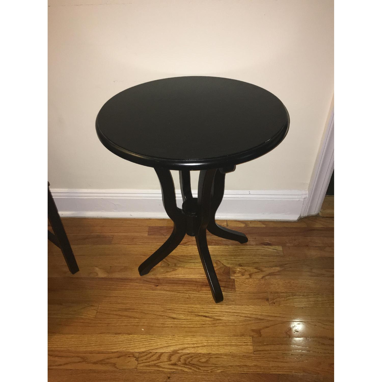 Pier 1 Daffodil Black Side Table - image-1