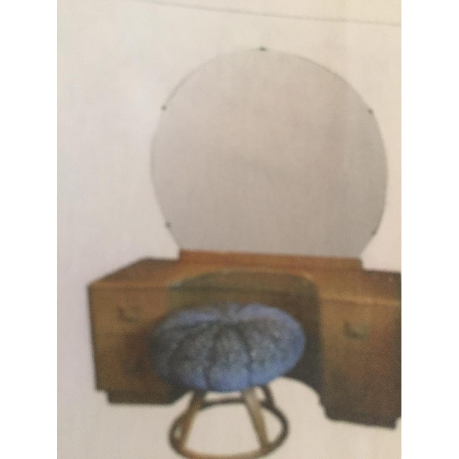 Heywood Wakefield Rio 4-Drawer Vanity & Stool - image-1