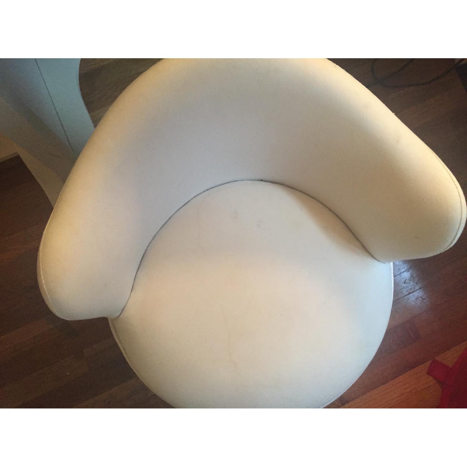 Pottery Barn Lilac Vanity Stool - image-3