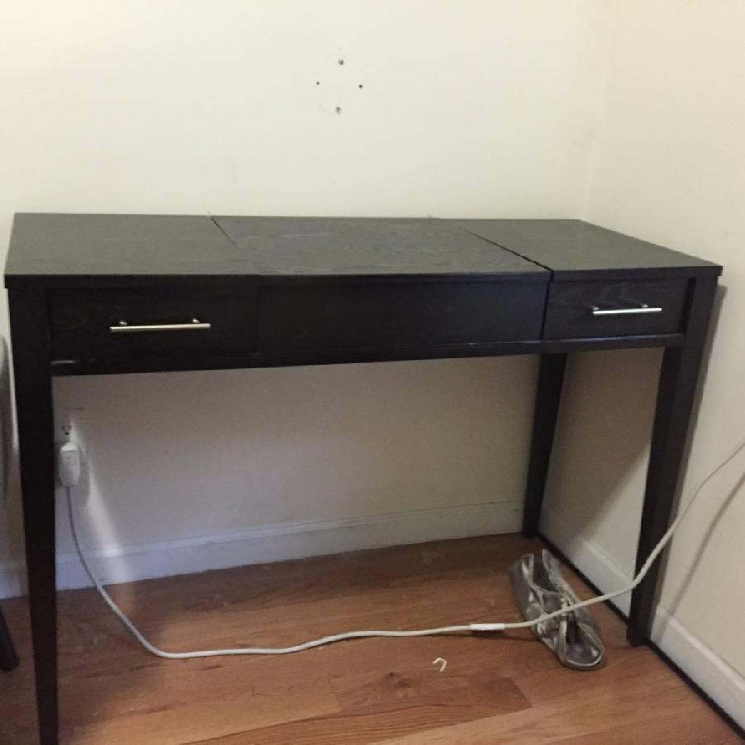 West Elm Vanity Table w/ Mirror AptDeco