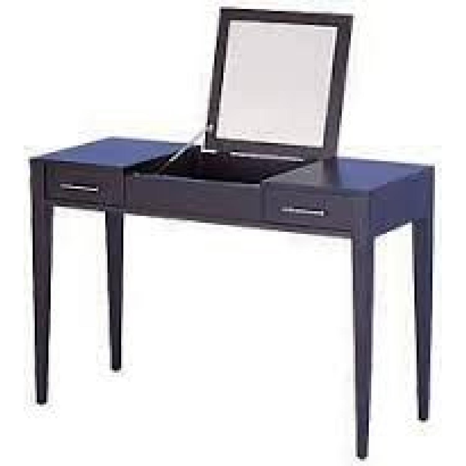 West Elm Vanity Table w/ Mirror AptDeco