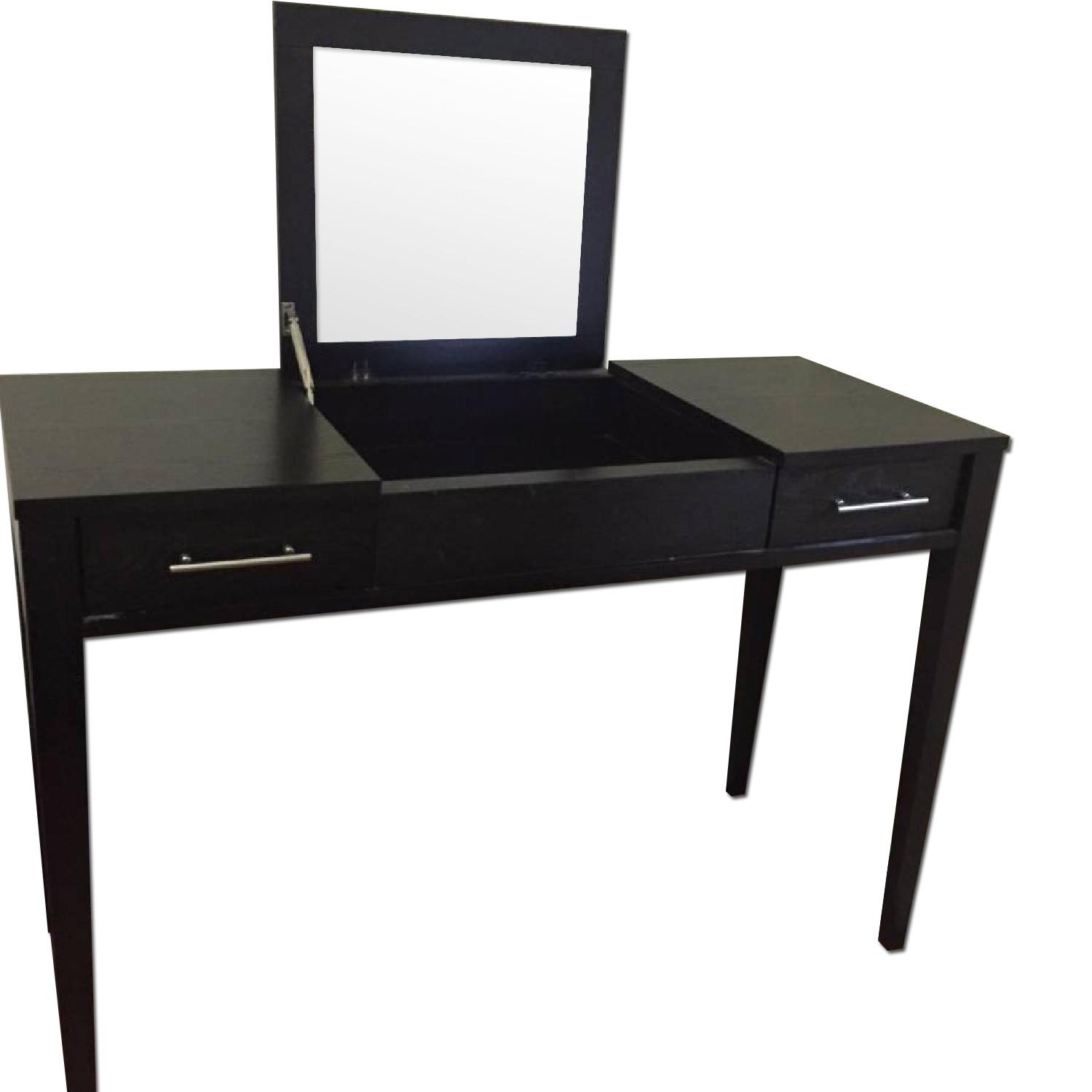 West Elm Vanity Table w/ Mirror AptDeco