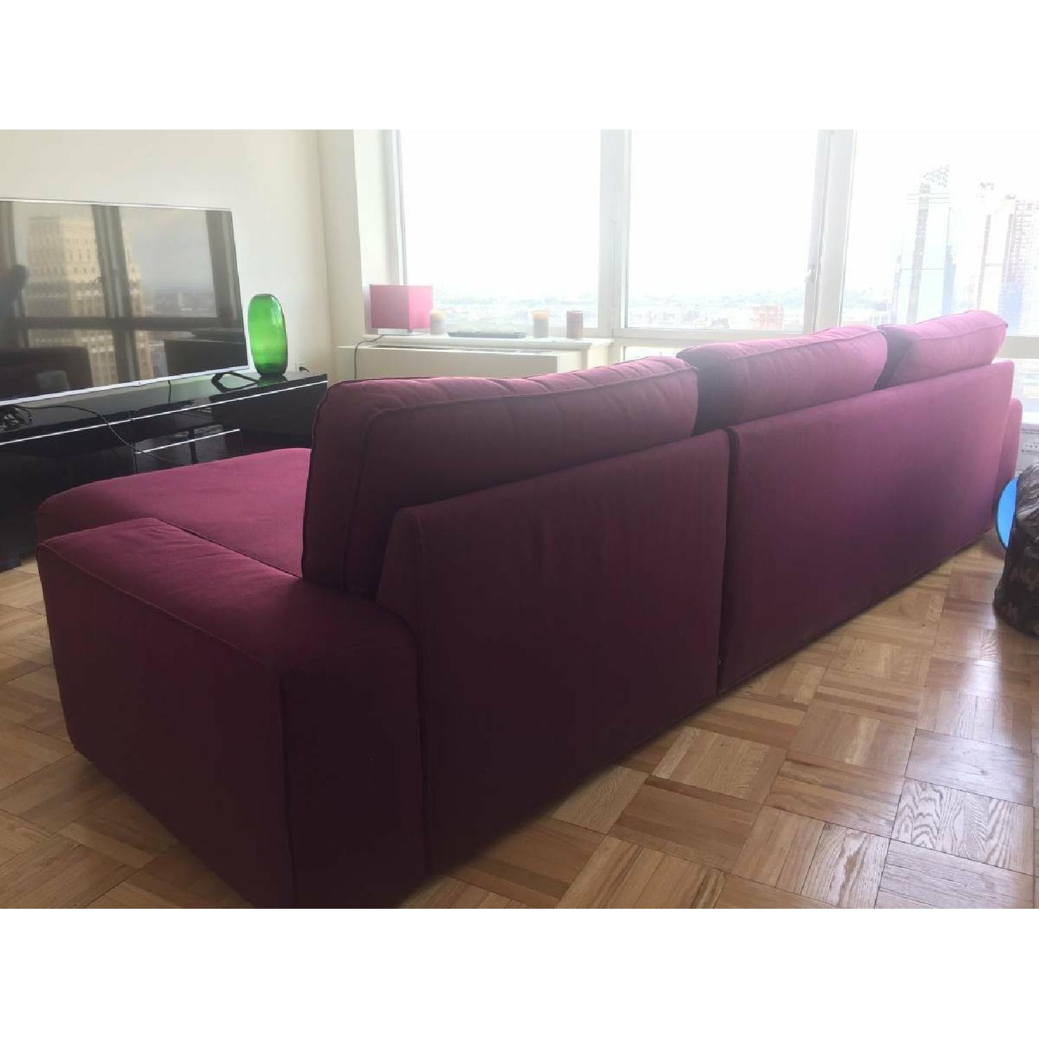 Ikea Kivik Sectional Sofa in Purple - image-3
