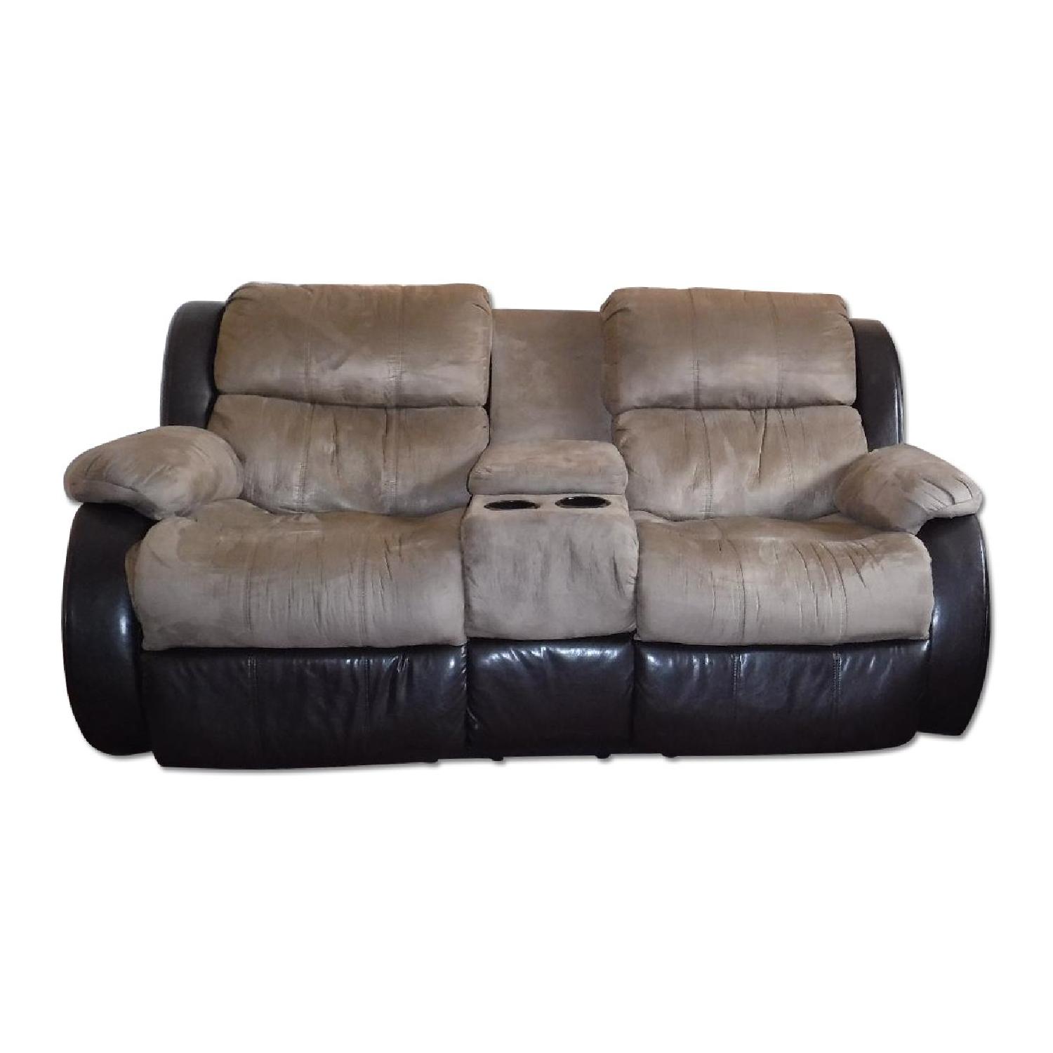 Sectional Couch w/ Pull Out Bed & 2 Reclining Seats - image-14