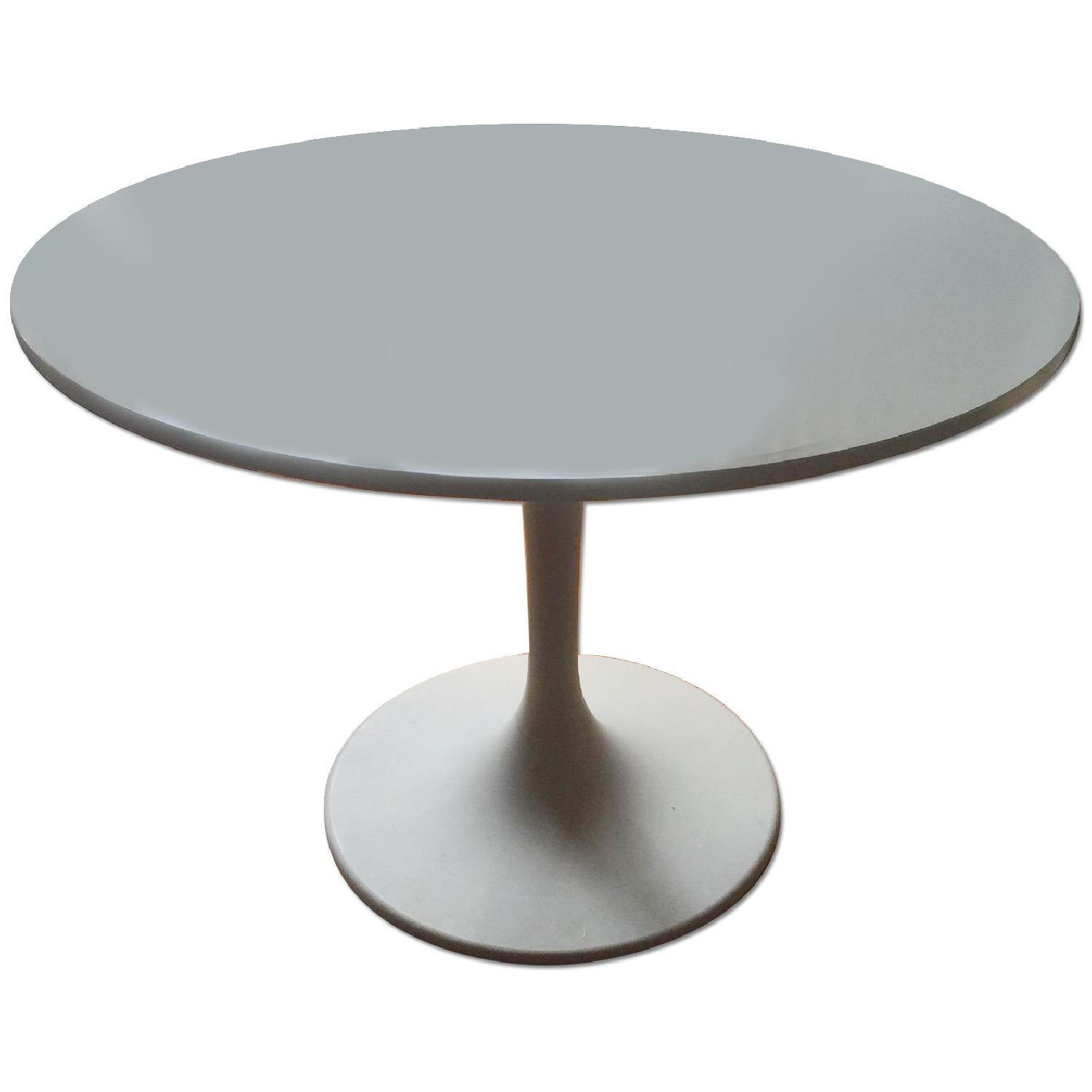 Ikea Docksta Dinning Table in White - AptDeco