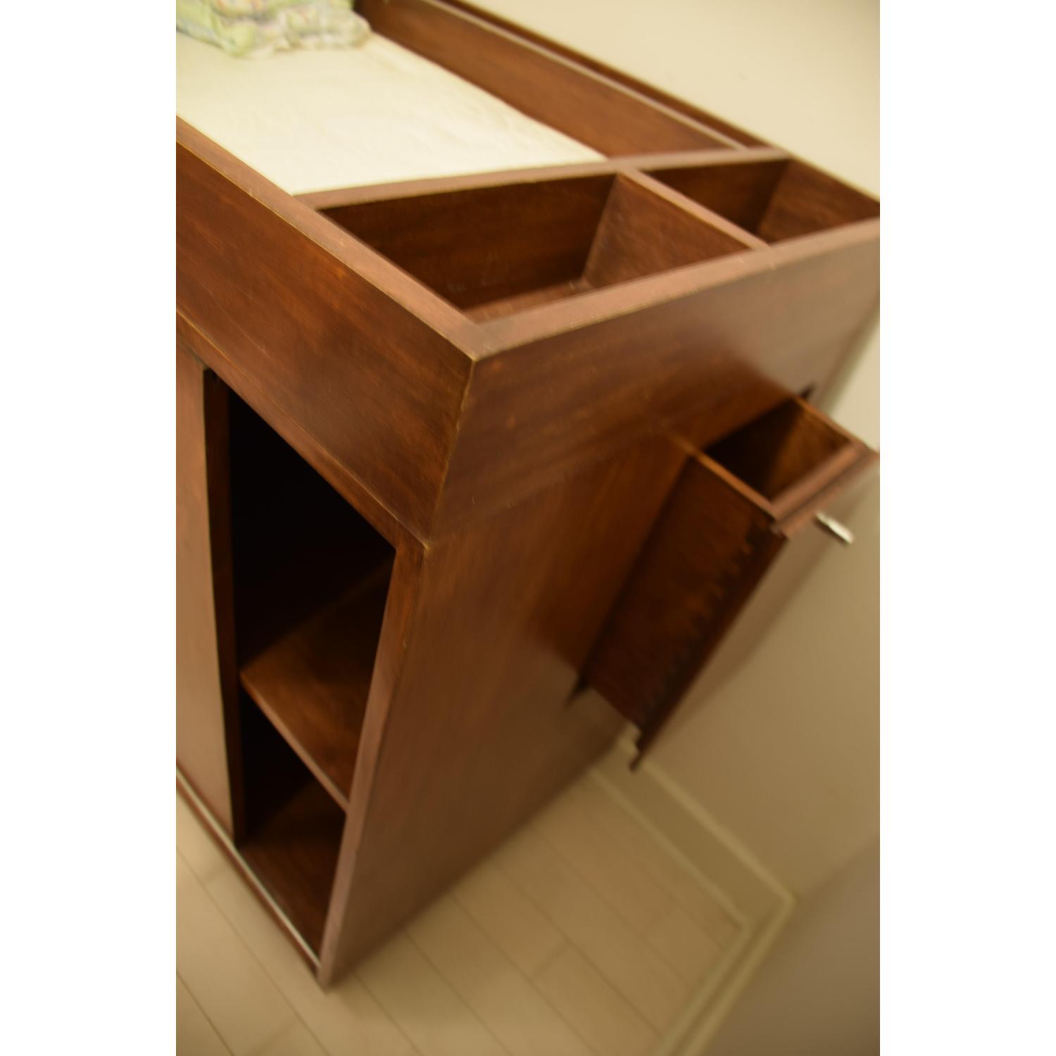 Mid-Century Dresser w/ Removable Changing Table - image-2