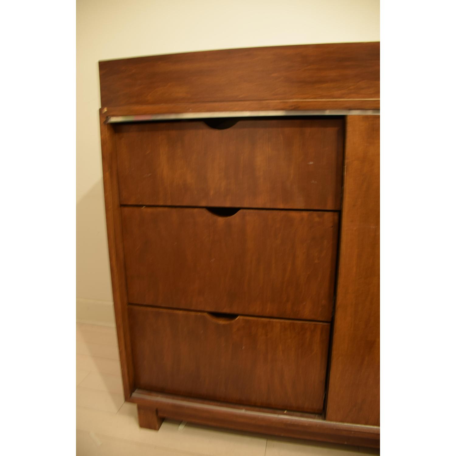 Mid-Century Dresser w/ Removable Changing Table - image-3