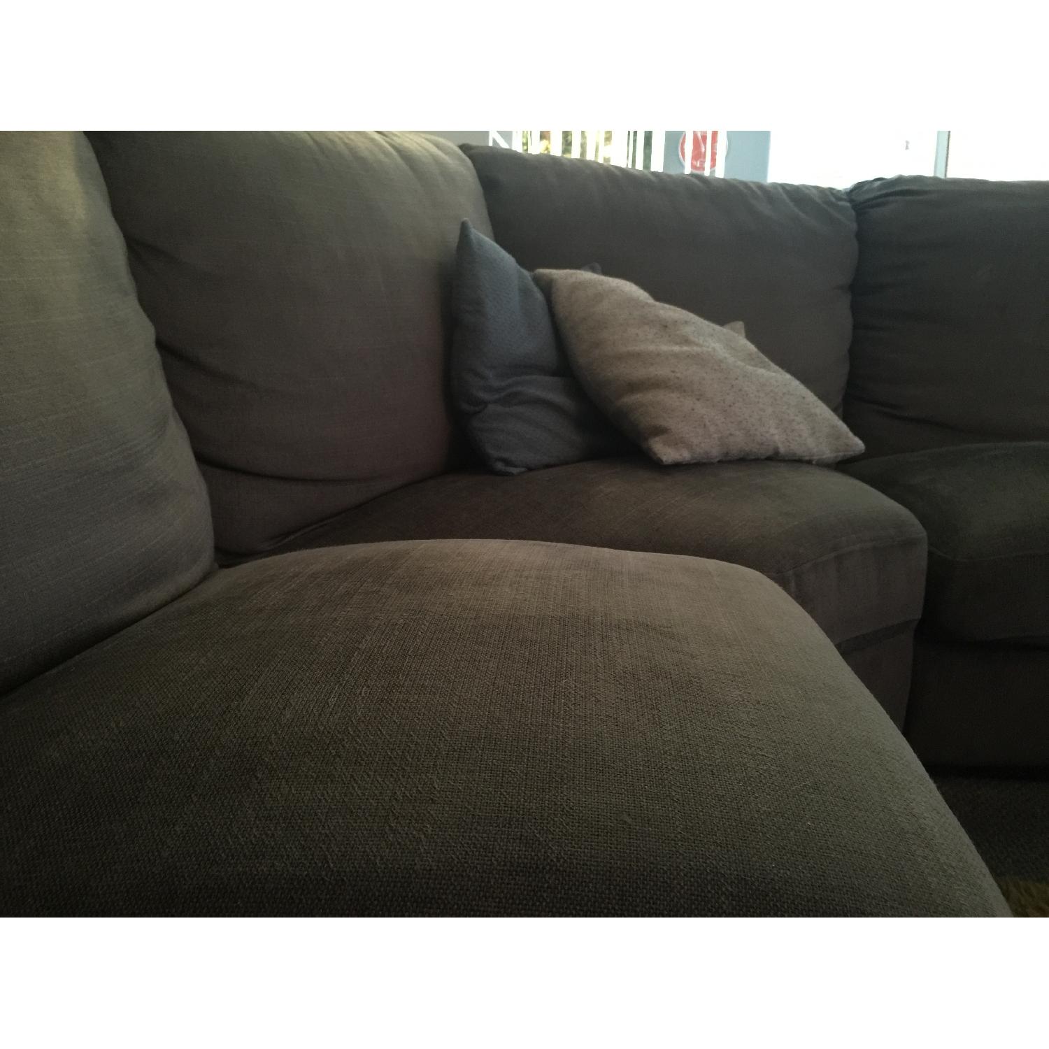 Ikea Tidafors Sectional Sofa in Grey/Brown - image-5