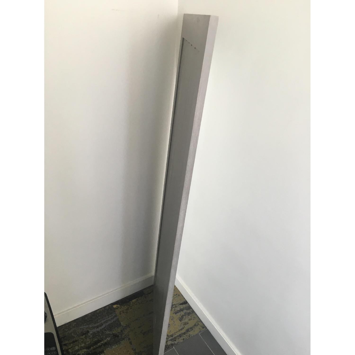 CB2 Grey Wood Floor Mirror - image-4