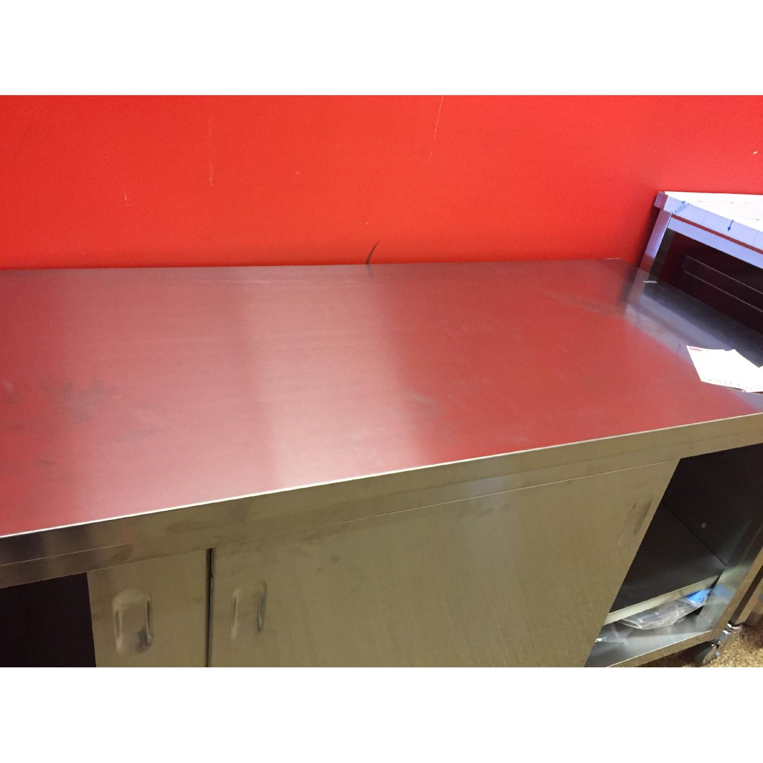 Design Within Reach Stainless Steel Quovis Credenza - image-3