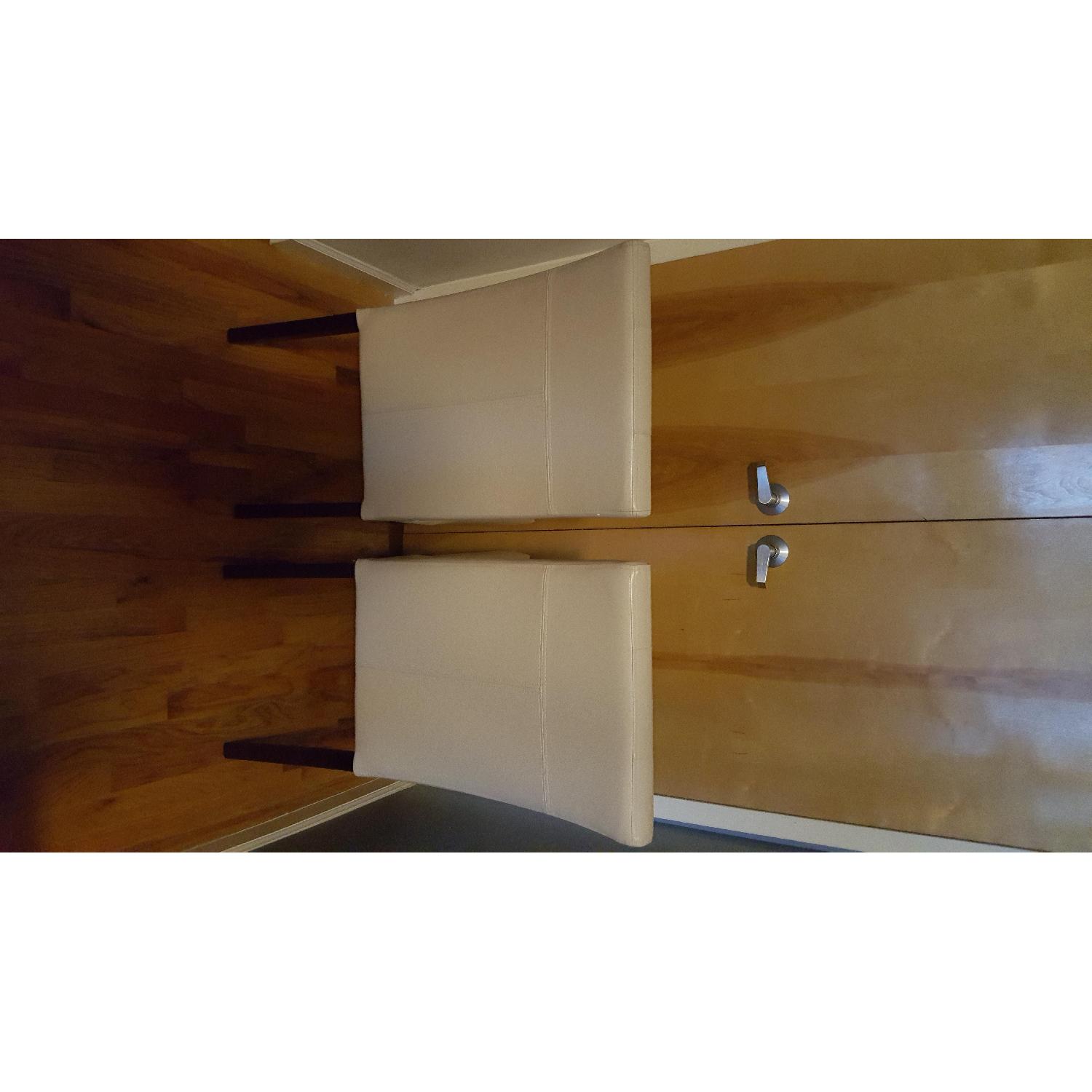 Pier 1 Mason Ivory Dining Chairs - image-2