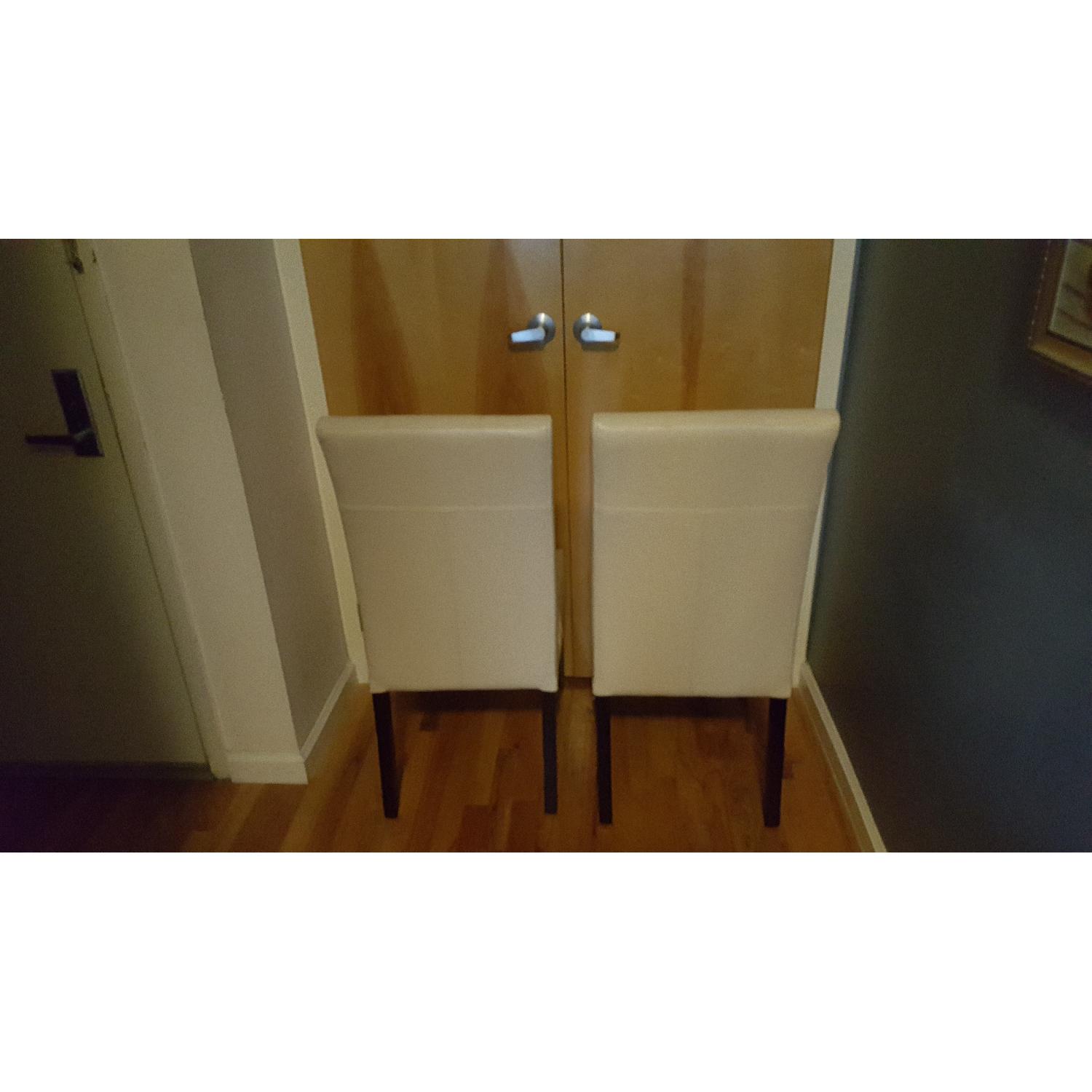 Pier 1 Mason Ivory Dining Chairs - image-3