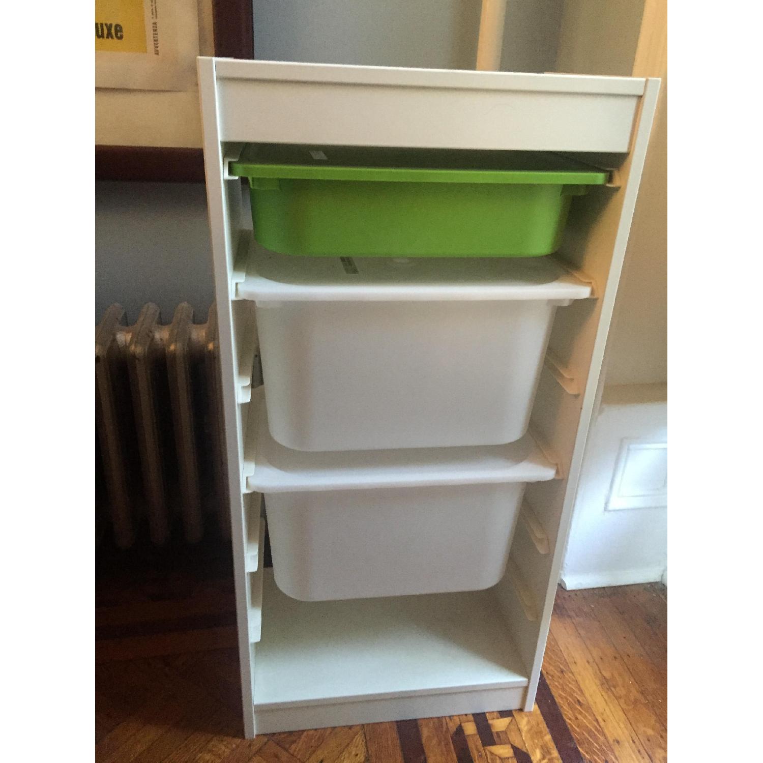 Ikea Trofast Storage Units w/ Bins - image-2