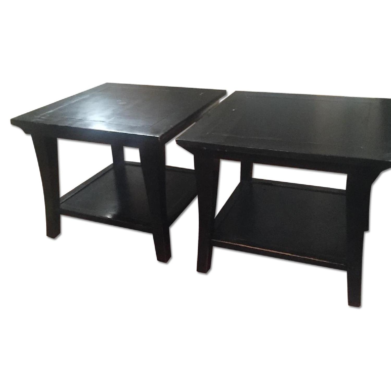 Pottery Barn Metropolitan Side Table AptDeco