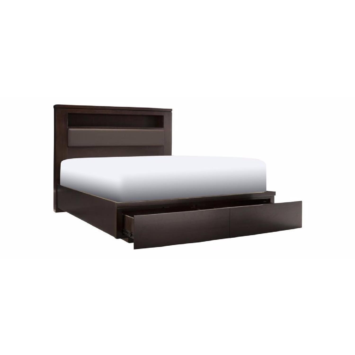 Queen Size Storage Platform Bed Frame - image-3