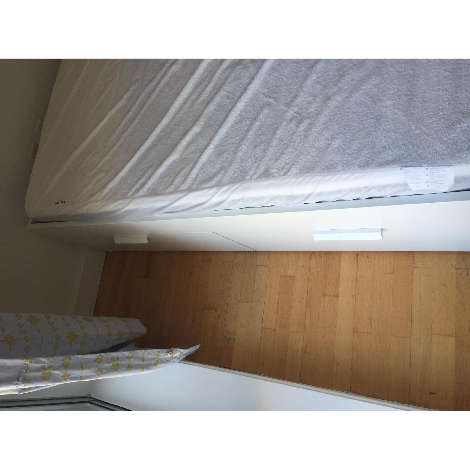 Ikea Full Size Storage Bed Frame - image-5