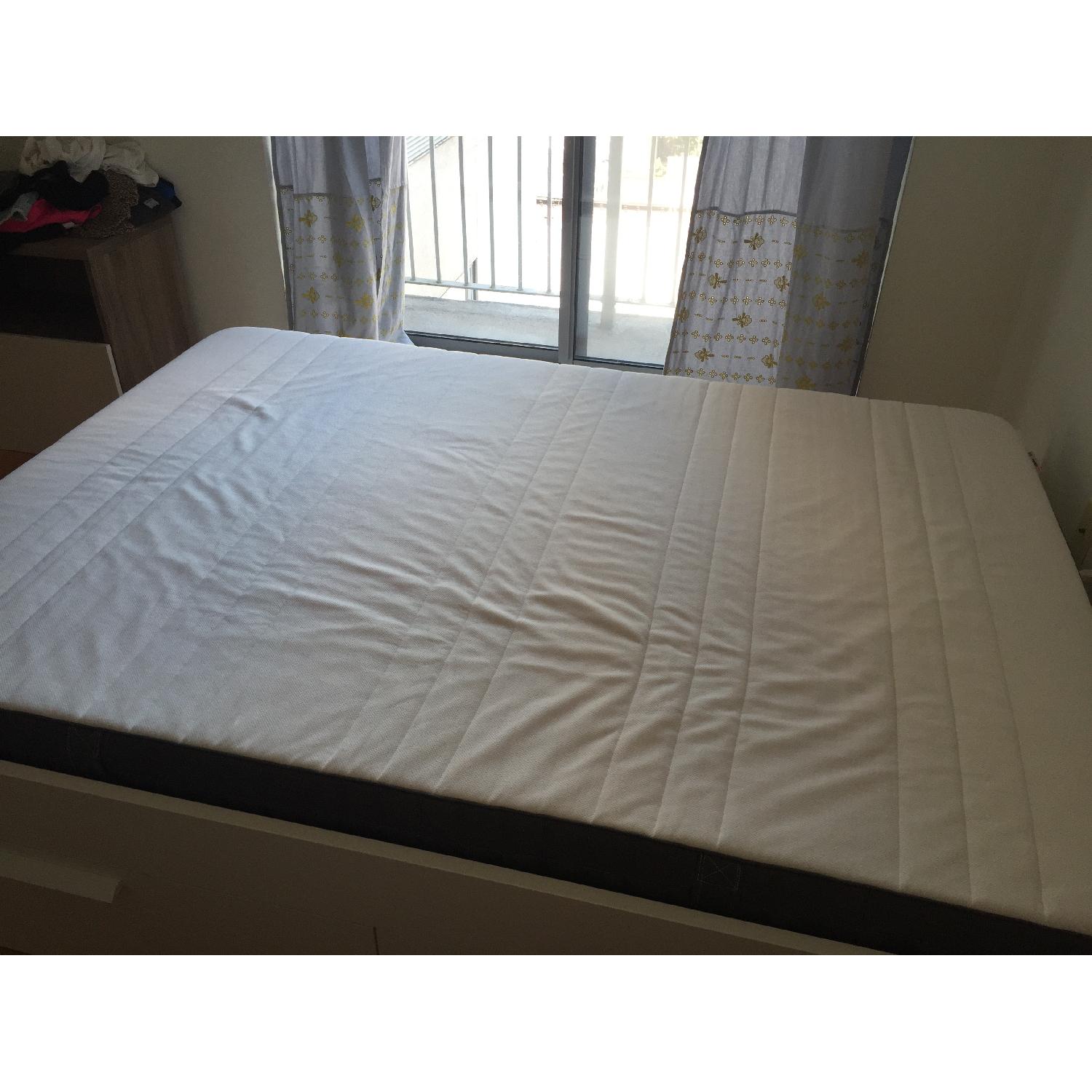 Ikea Full Size Storage Bed Frame - image-8