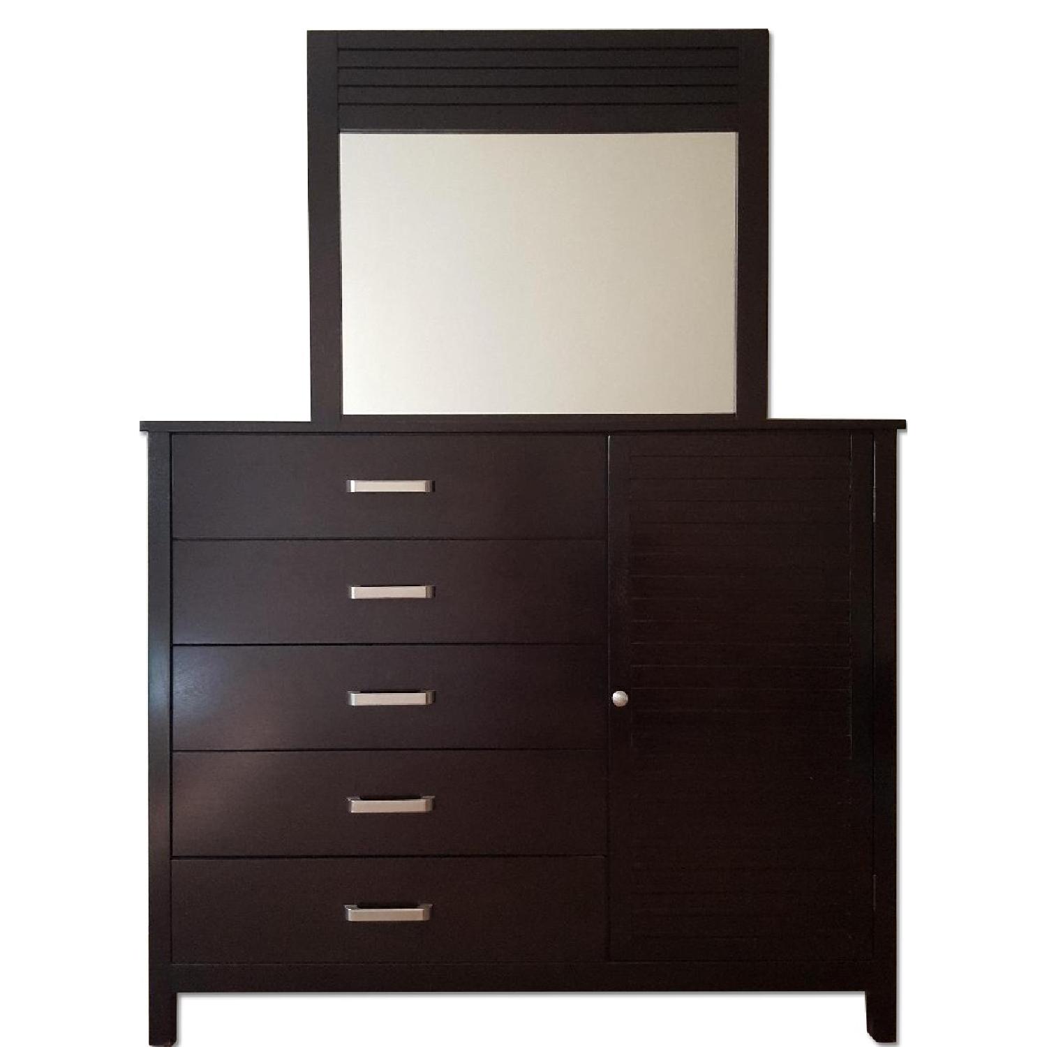 Bob's Dalton 5 Drawer Dresser w/ Mirror - image-0