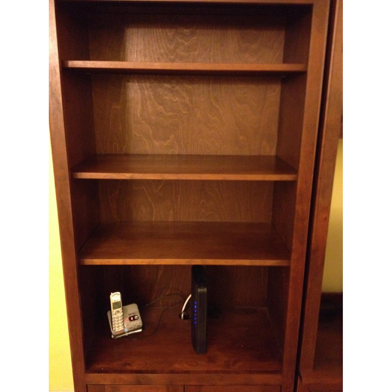 Crate & Barrel Entertainment Center/Wall Unit - image-5