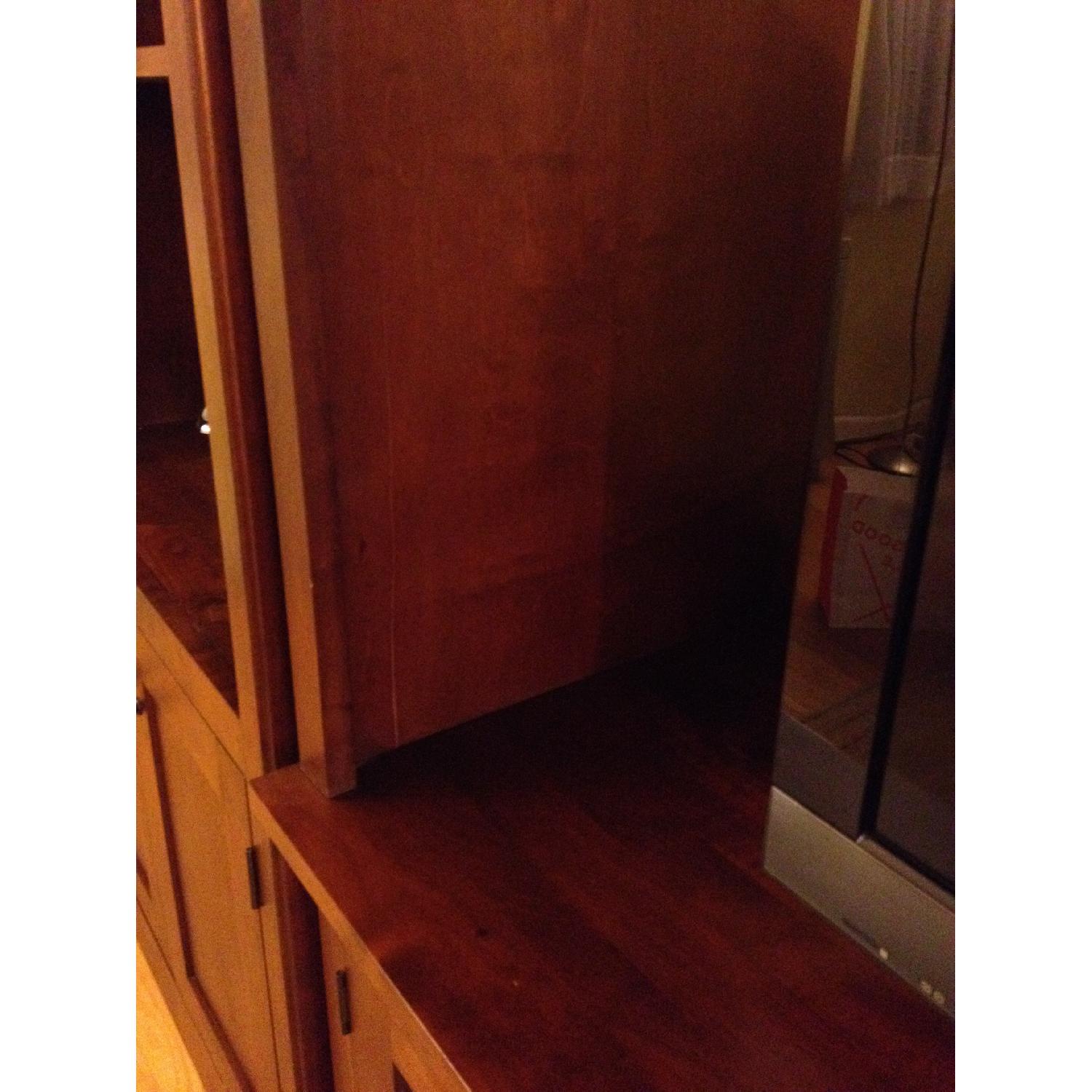 Crate & Barrel Entertainment Center/Wall Unit - image-7