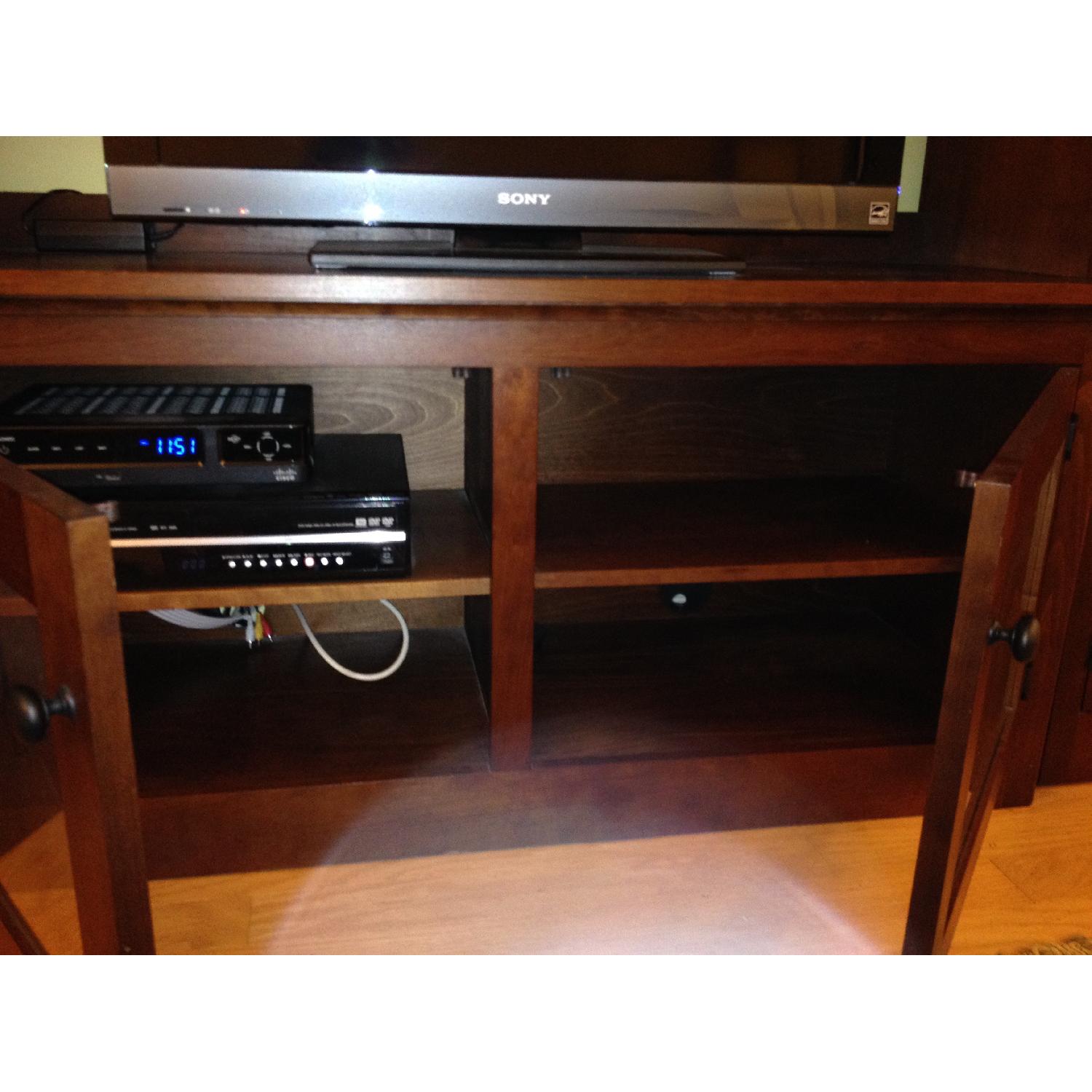 Crate & Barrel Entertainment Center/Wall Unit - image-9